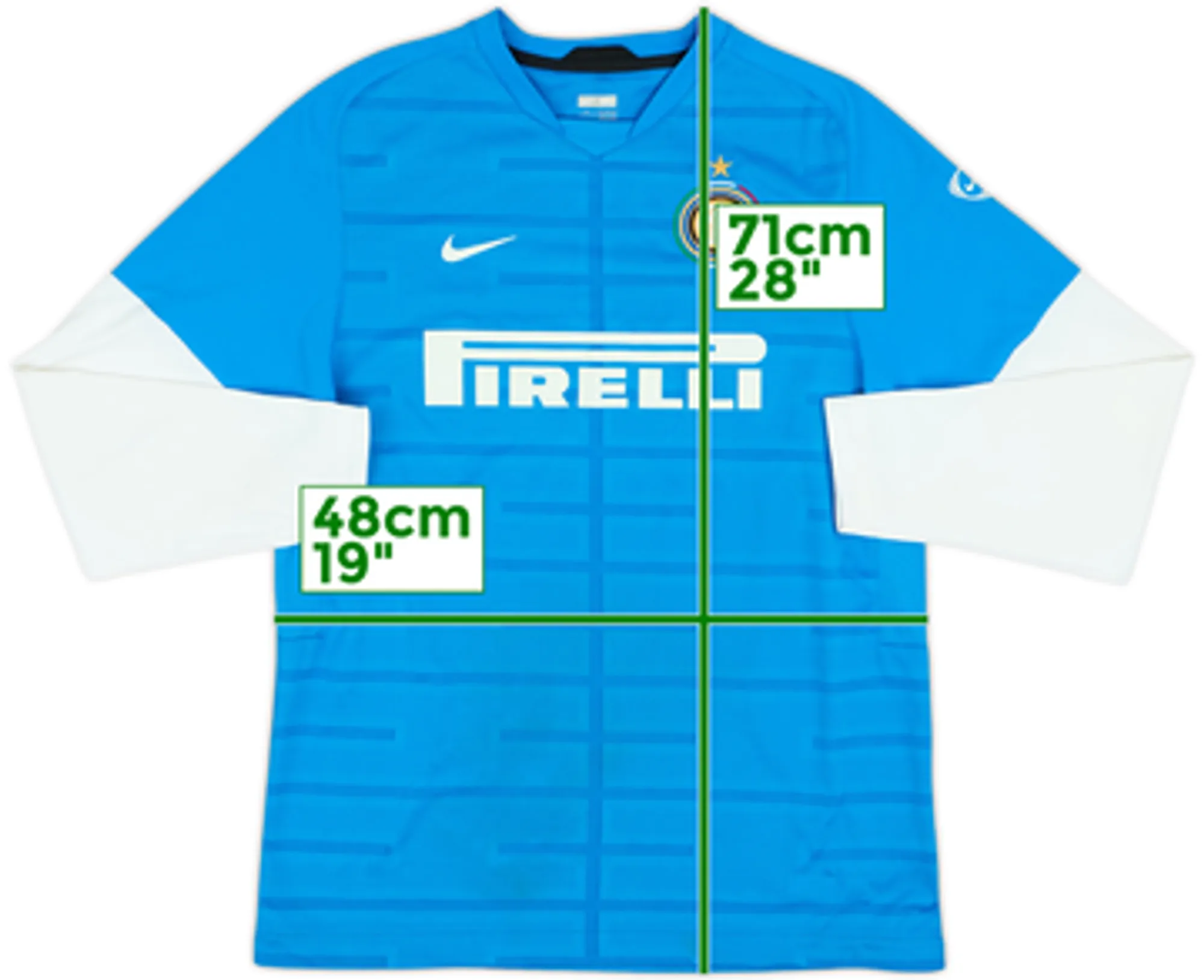 2009-10 Inter Milan Nike Training L/S Shirt - 8/10 - (L.Boys)