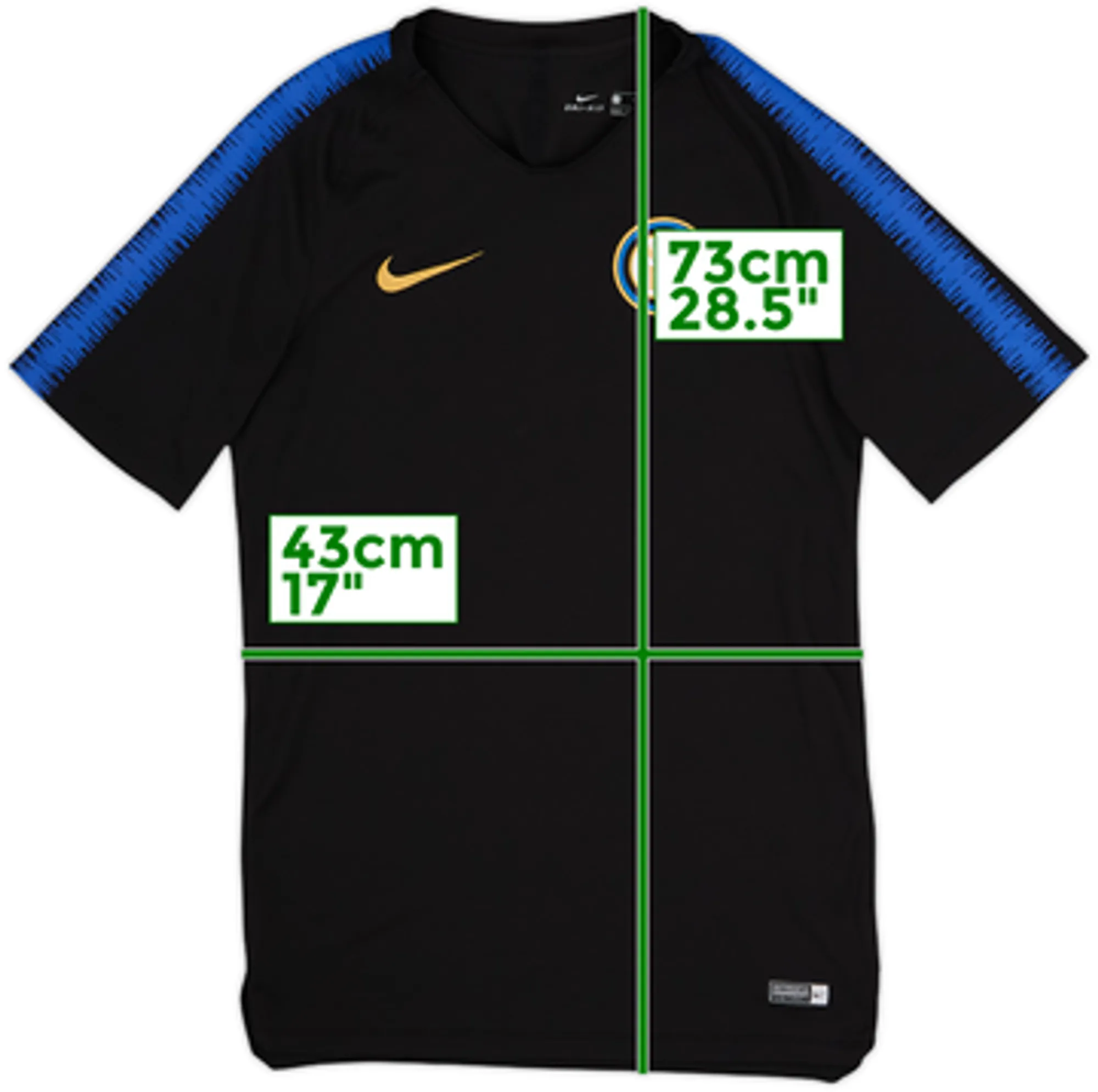 2017-18 Inter Milan Nike Training Shirt - 10/10 - (S)