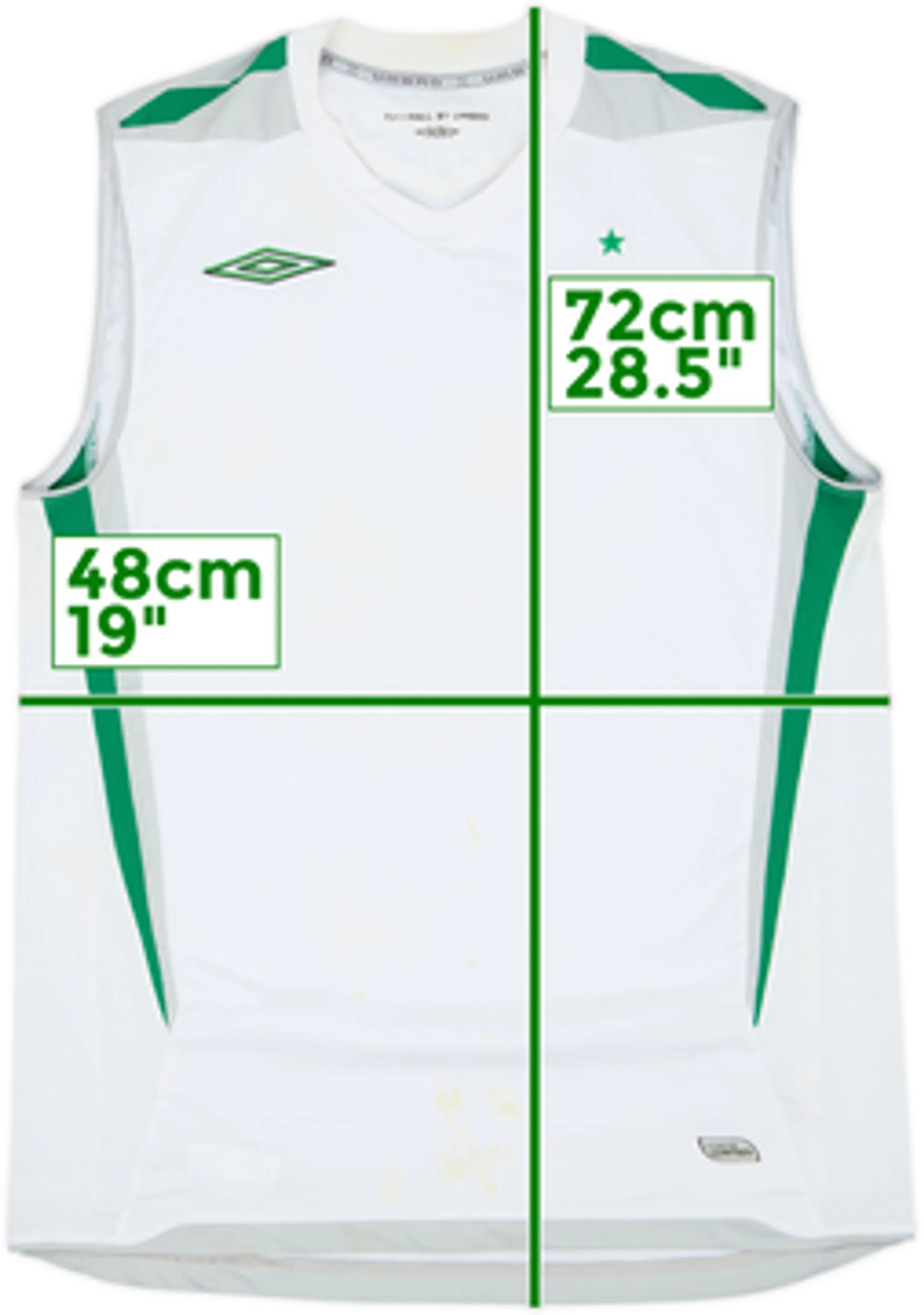 2009 Shamrock Rovers Umbro Training Vest - 4/10 - (M)