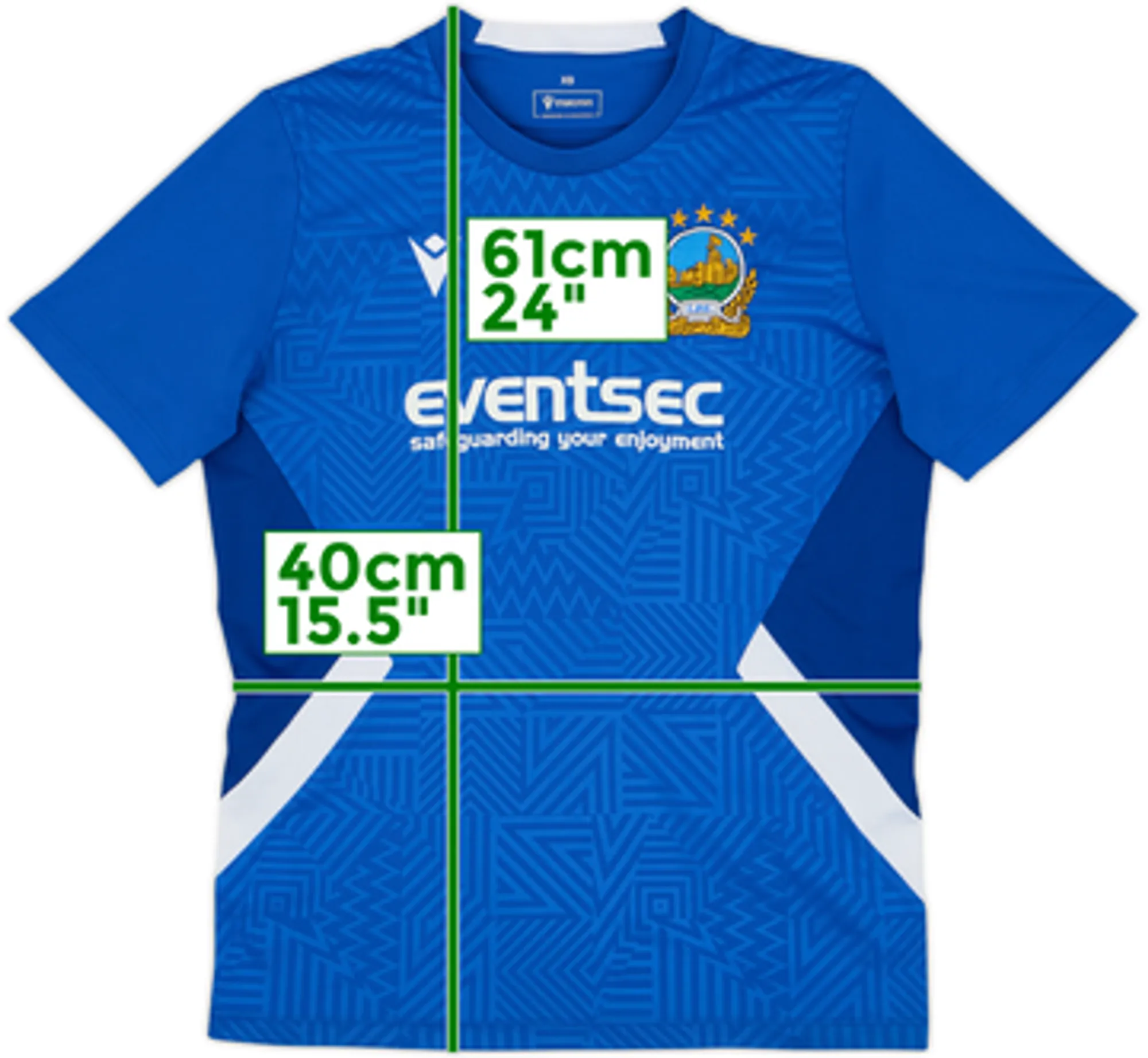 2023-24 Linfield Macron Training Shirt - 10/10 - (L)