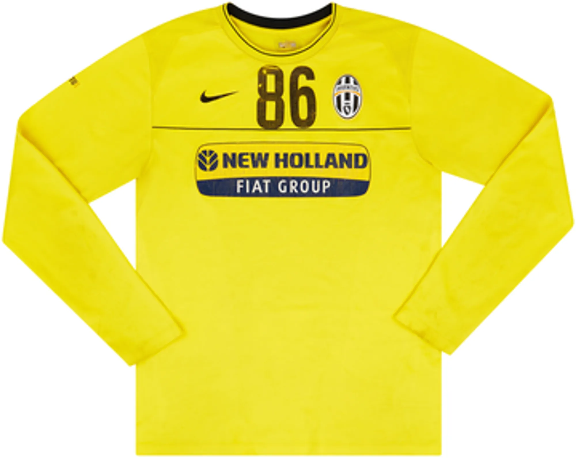 2009-10 Juventus Player Issue Training L/S Shirt #86 - 5/10 - (M)