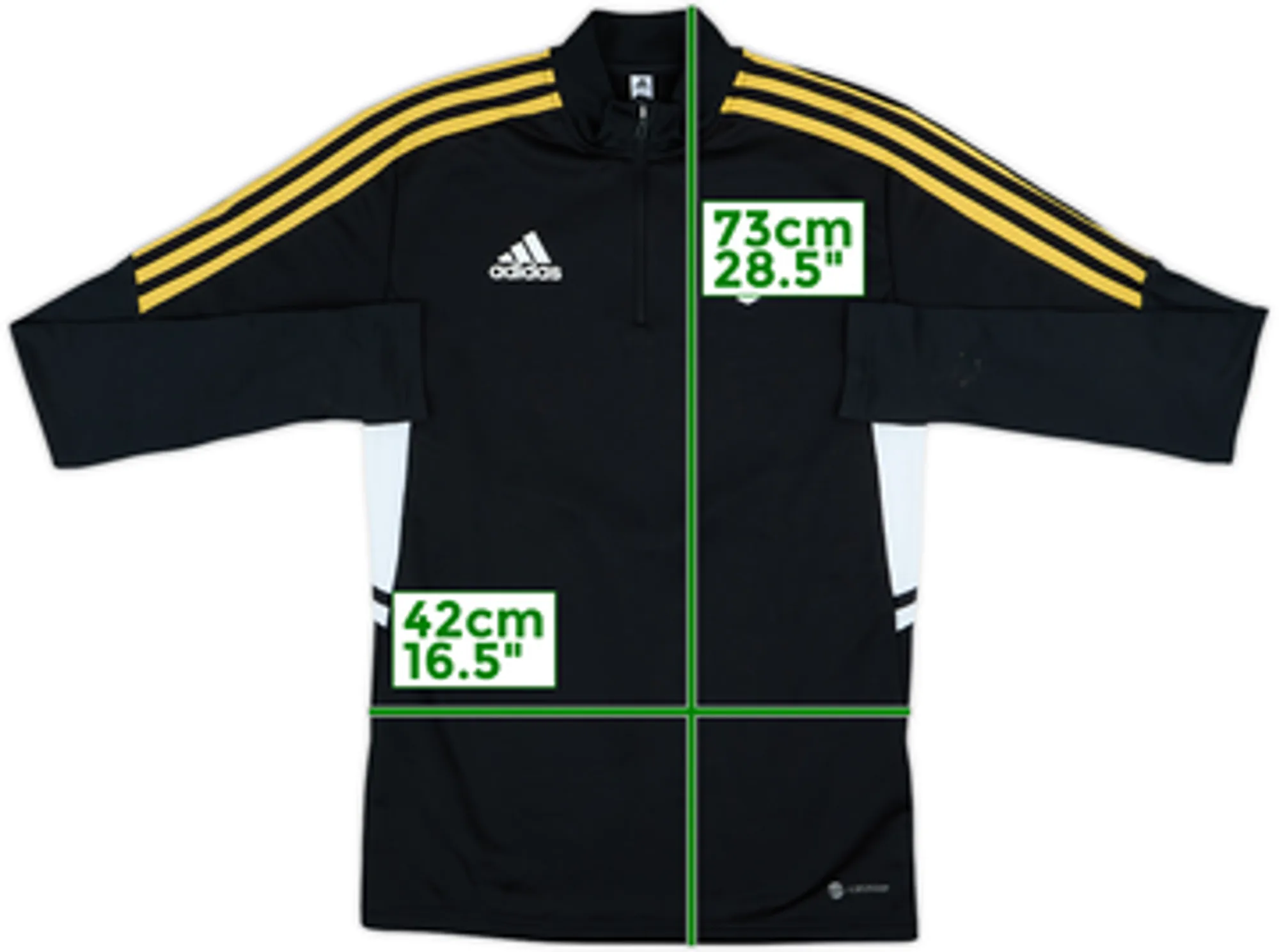 2022-23 Juventus adidas 1/4 Zip Drill Top - 8/10 - (XS)