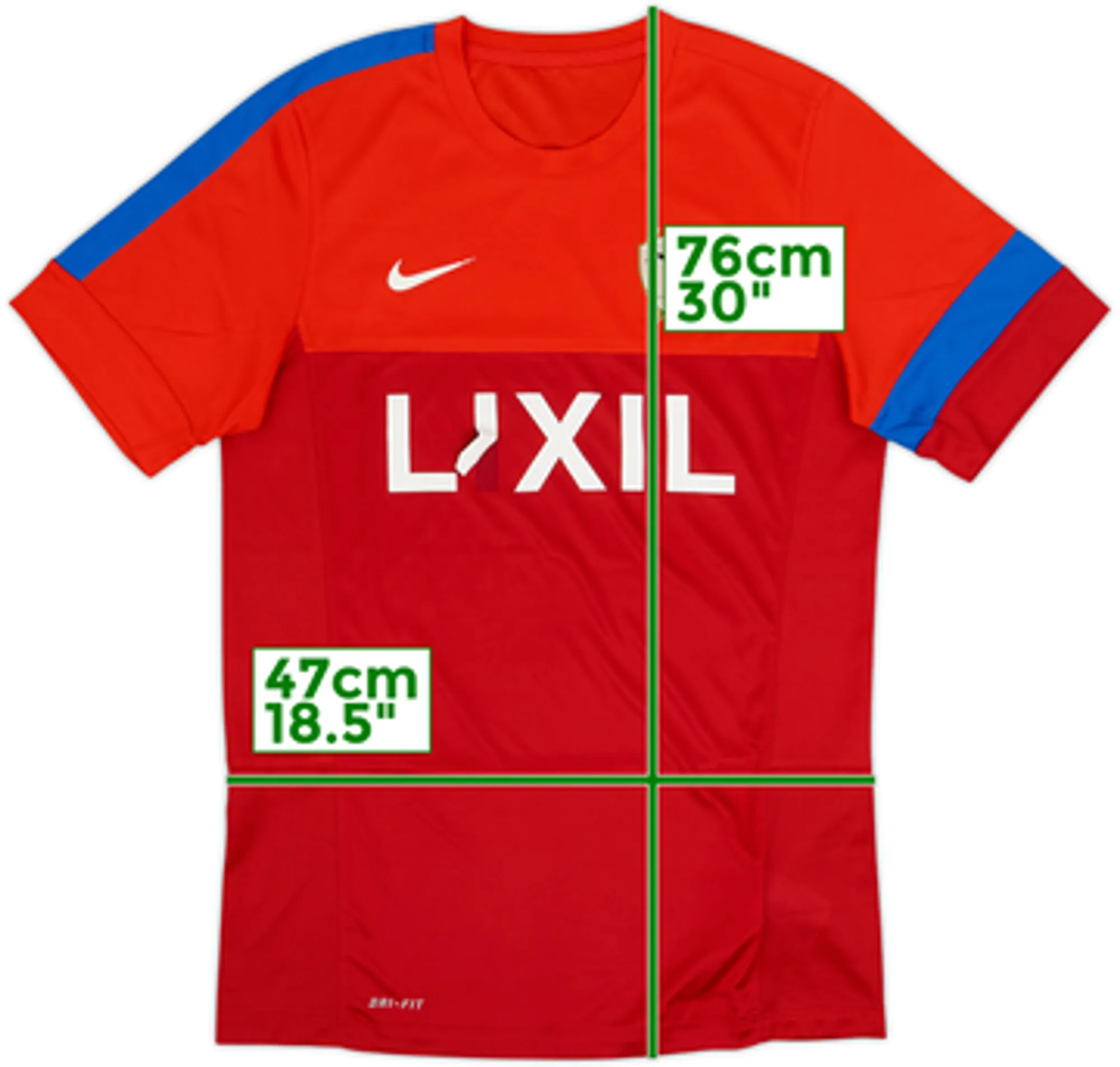 2013 Kashima Antlers Nike Training Shirt - 4/10 - (L)