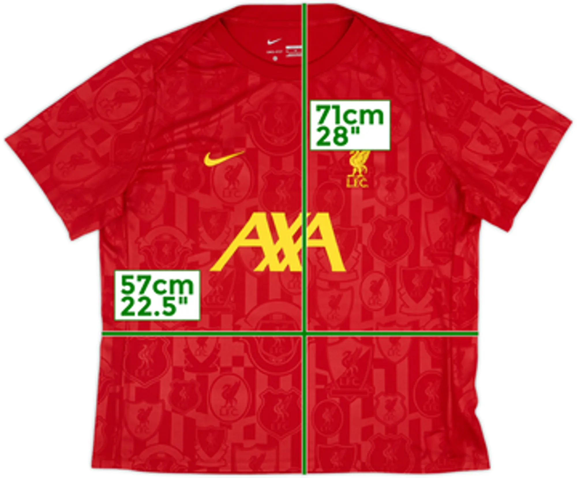 2024-25 Liverpool Nike Training Shirt - 9/10 - (M)