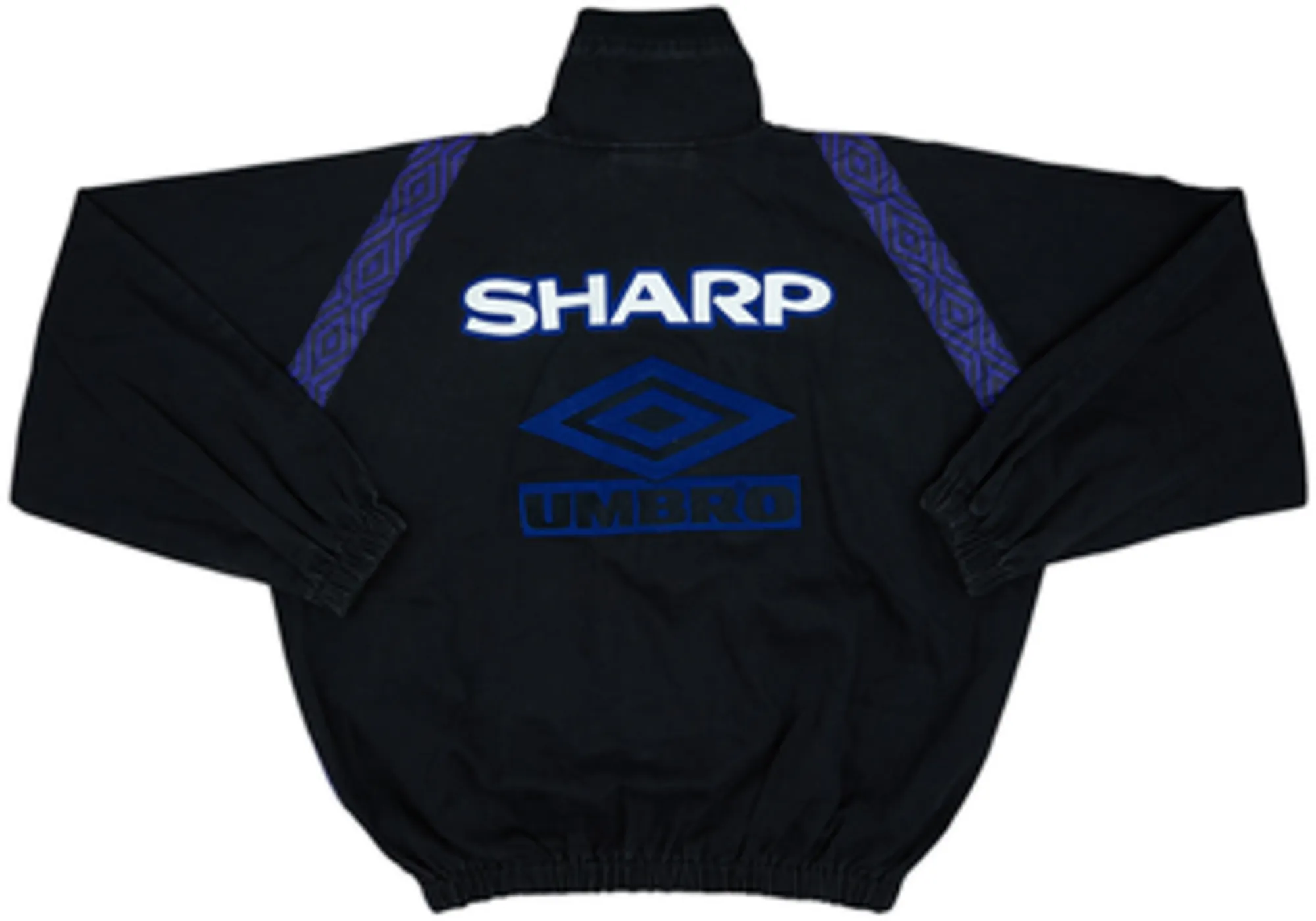 1995-96 Manchester United Umbro Drill Top - 8/10 - (S)