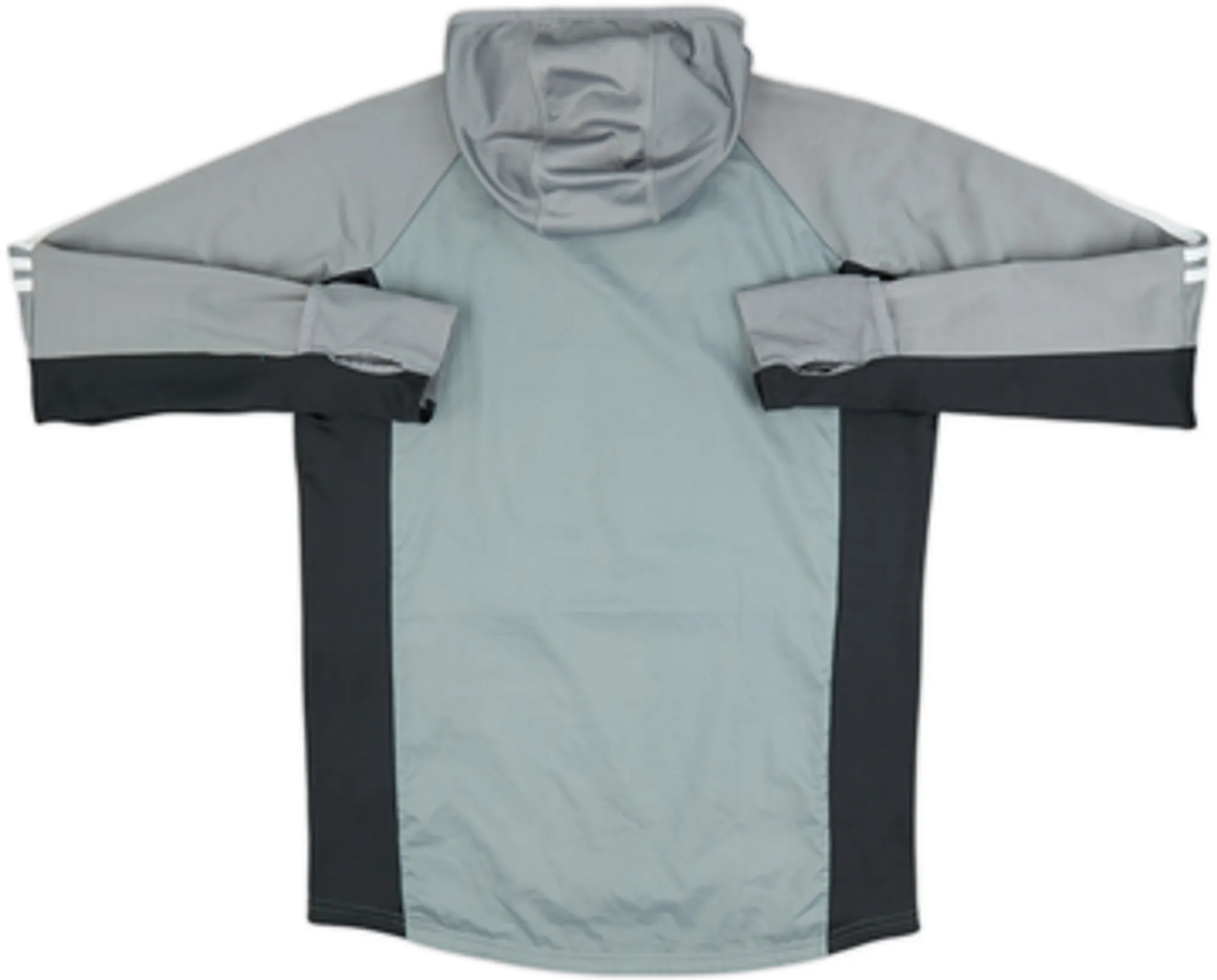 2017-18 Manchester United adidas Hooded Sweat Top - 10/10 - (S)