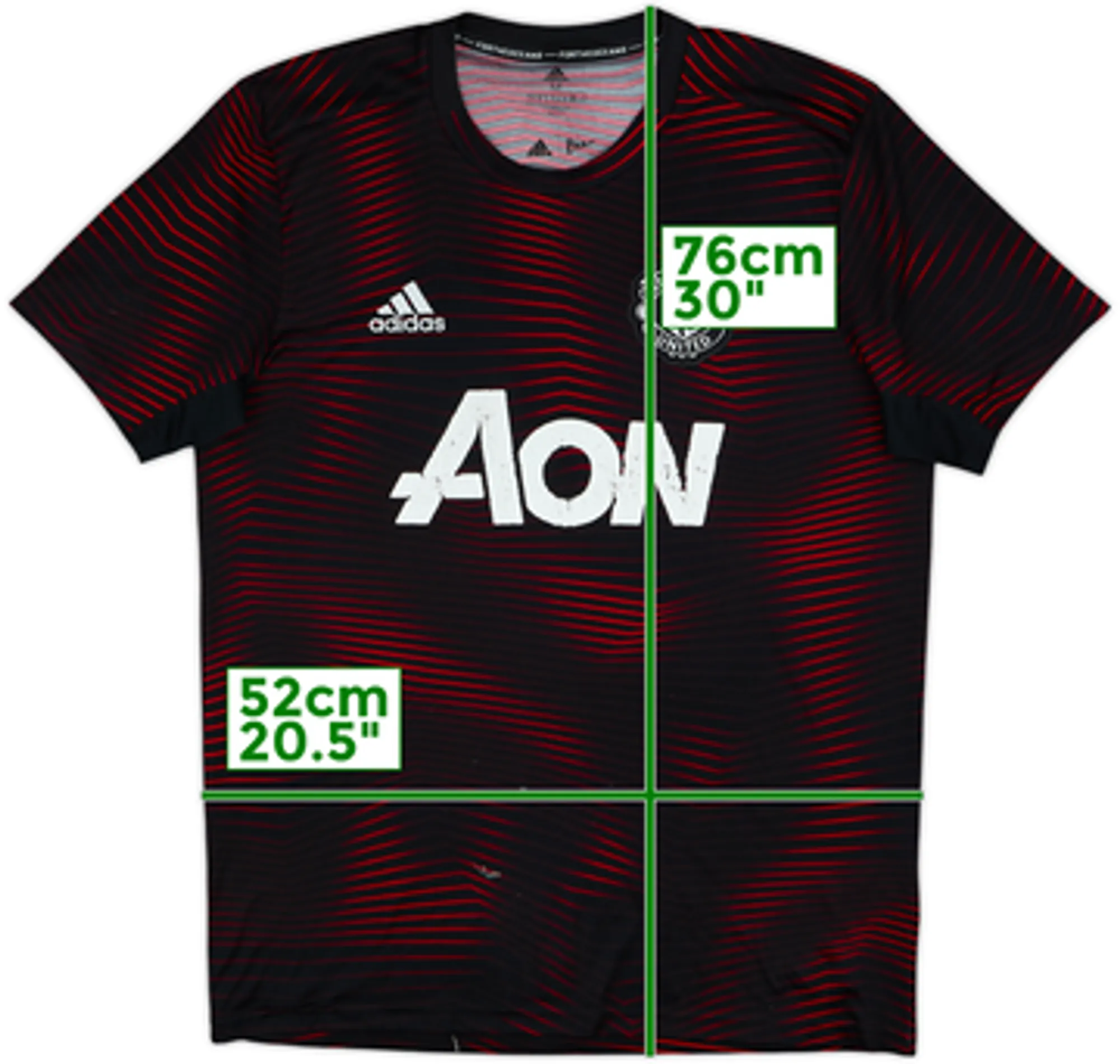 2018-19 Manchester United adidas Training Shirt - 4/10 - (M)