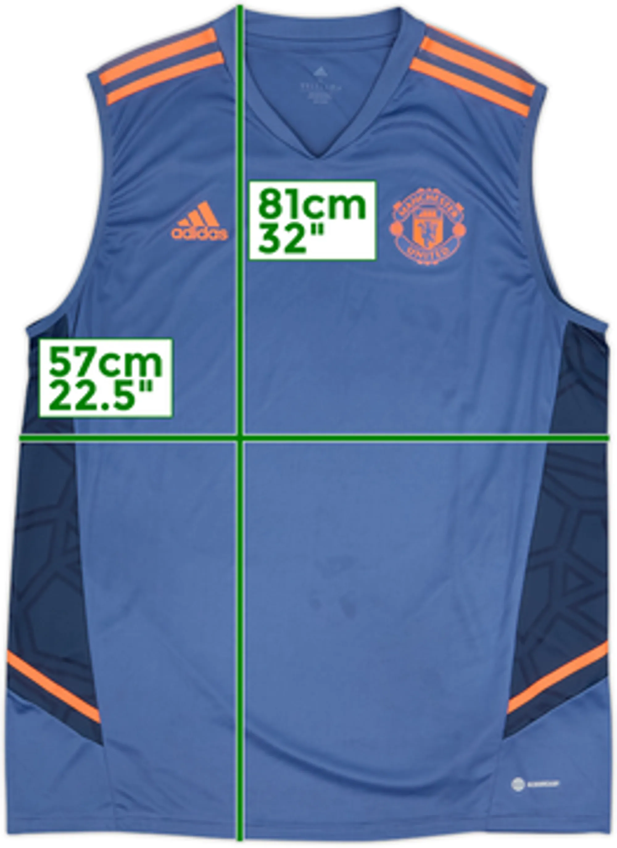 2022-23 Manchester United adidas Training Vest - 6/10 - (XL)