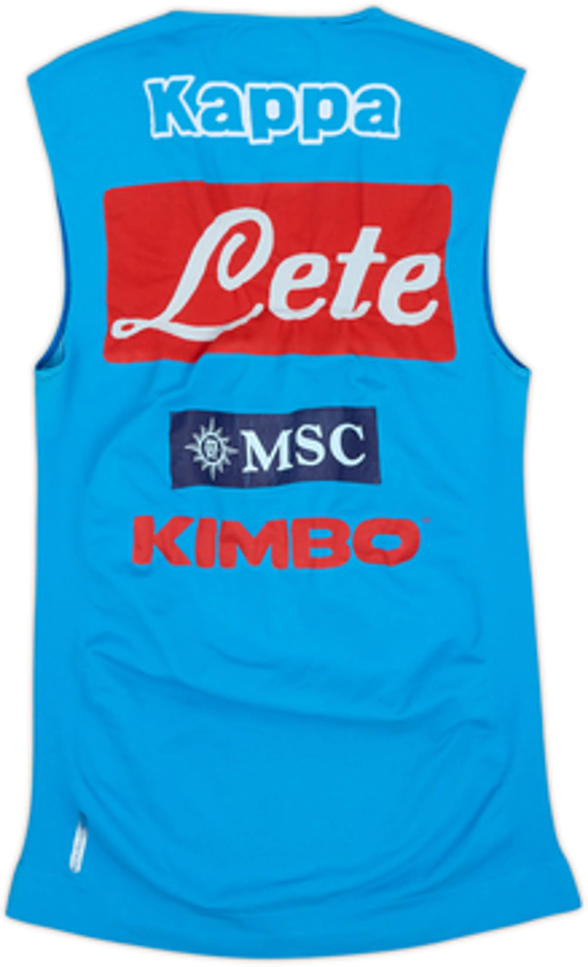 2019-20 Napoli Kappa Training Vest - 7/10 - (3XL|4XL)