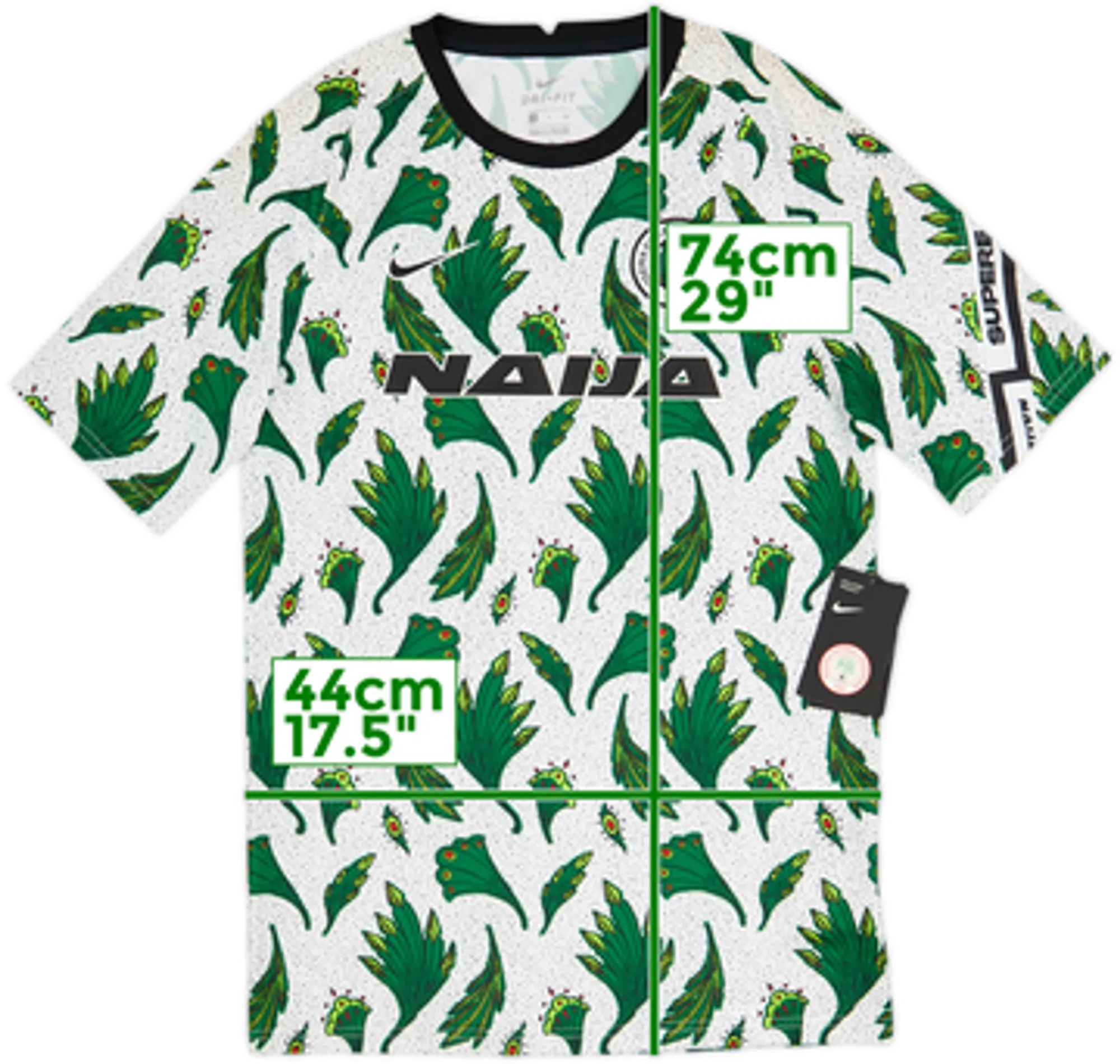 2020-21 Nigeria Nike Training Shirt (S)