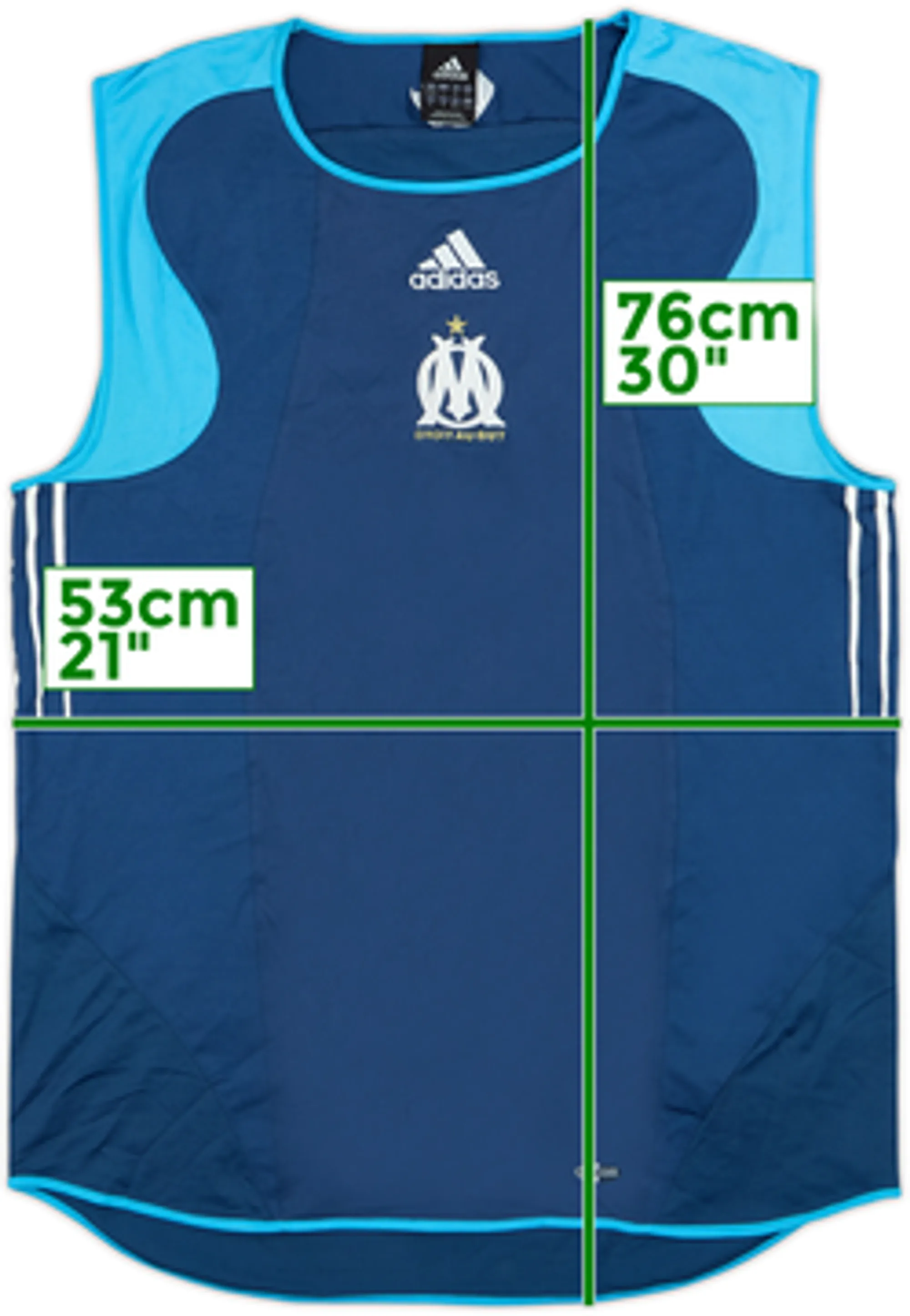 2004-05 Marsielle adidas Training Vest - 8/10 - (L/XL)