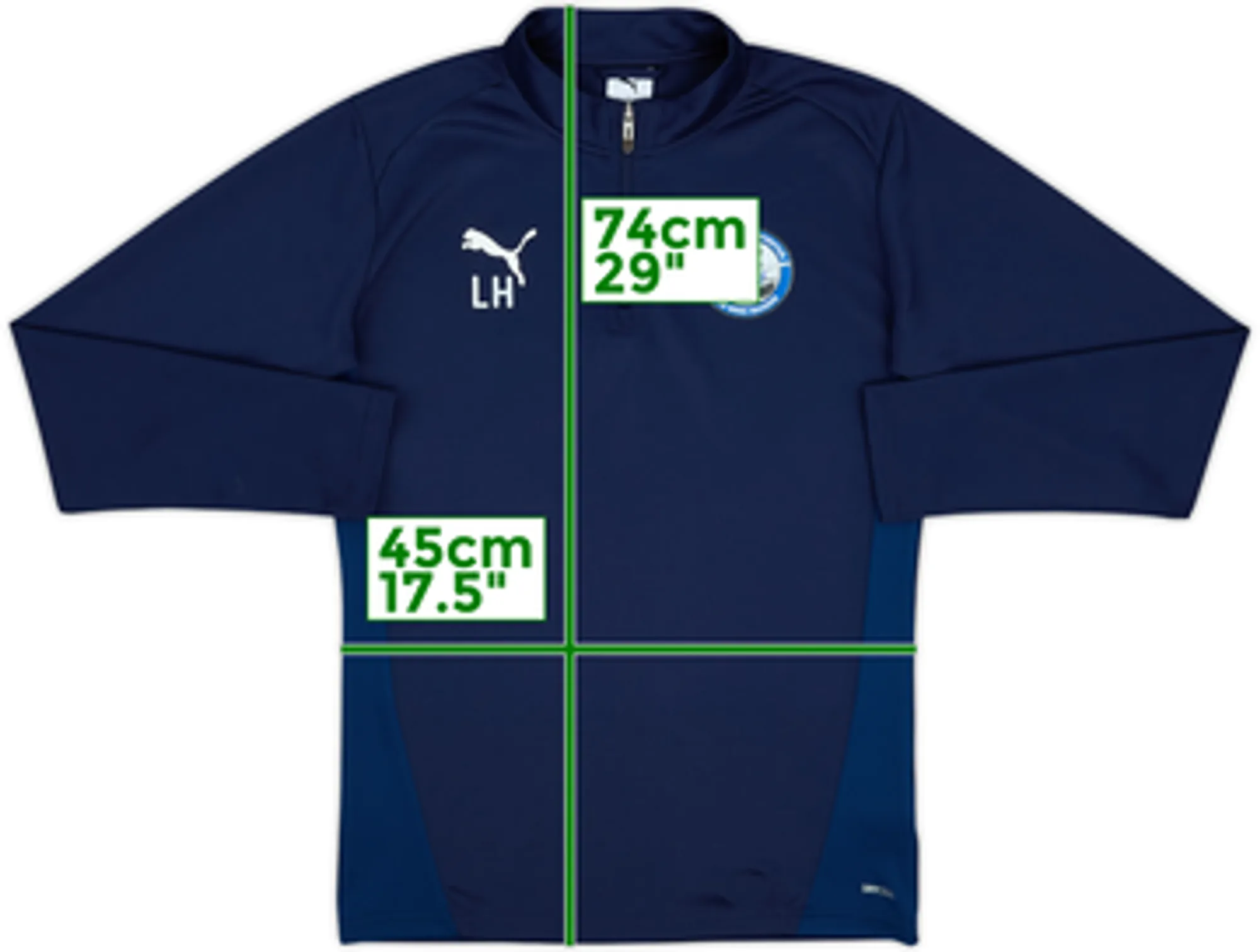 2024-25 Airbus Academy Staff Issue Puma 1/4 Zip Drill Top - 7/10 - (S)