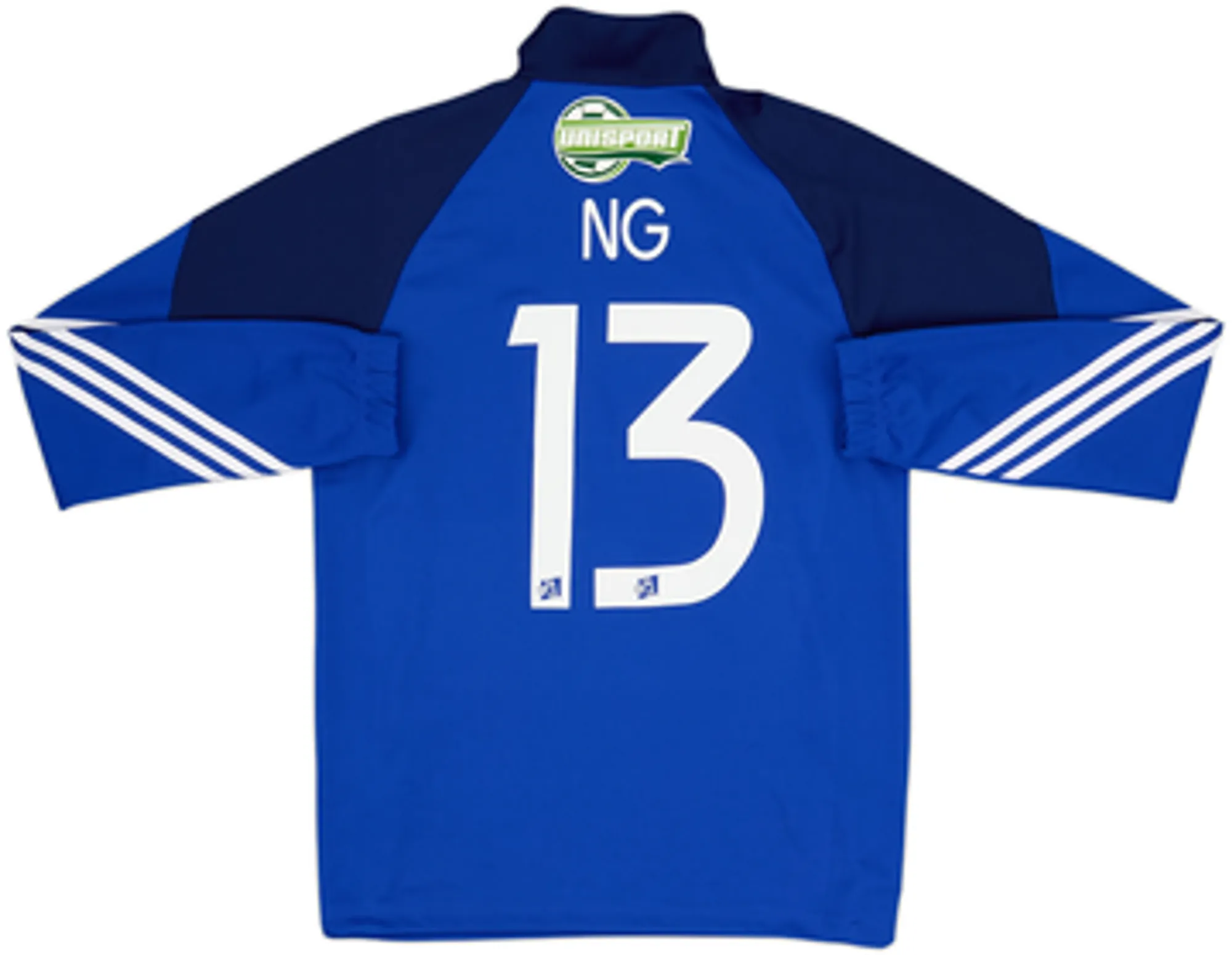 2016-17 Lyngby adidas Player Issue 1/4 Zip Drill Top #13 - 9/10 - (S)