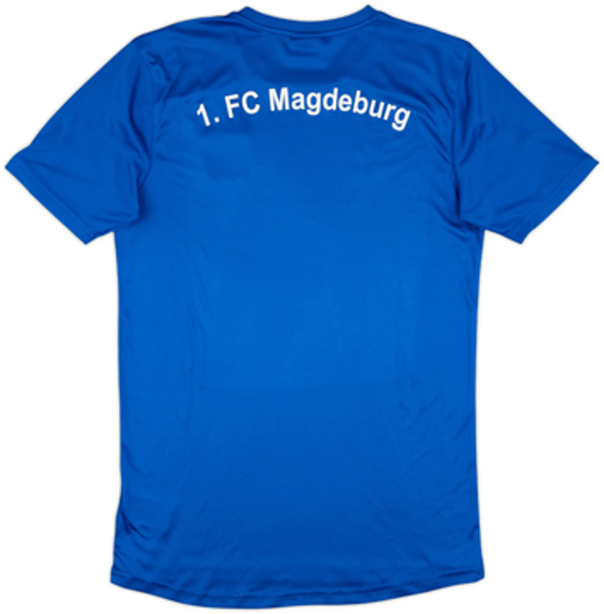 2017-18 Magdeburg Uhlsport Player Issue Training Shirt A.J #1 - 8/10 - (M)
