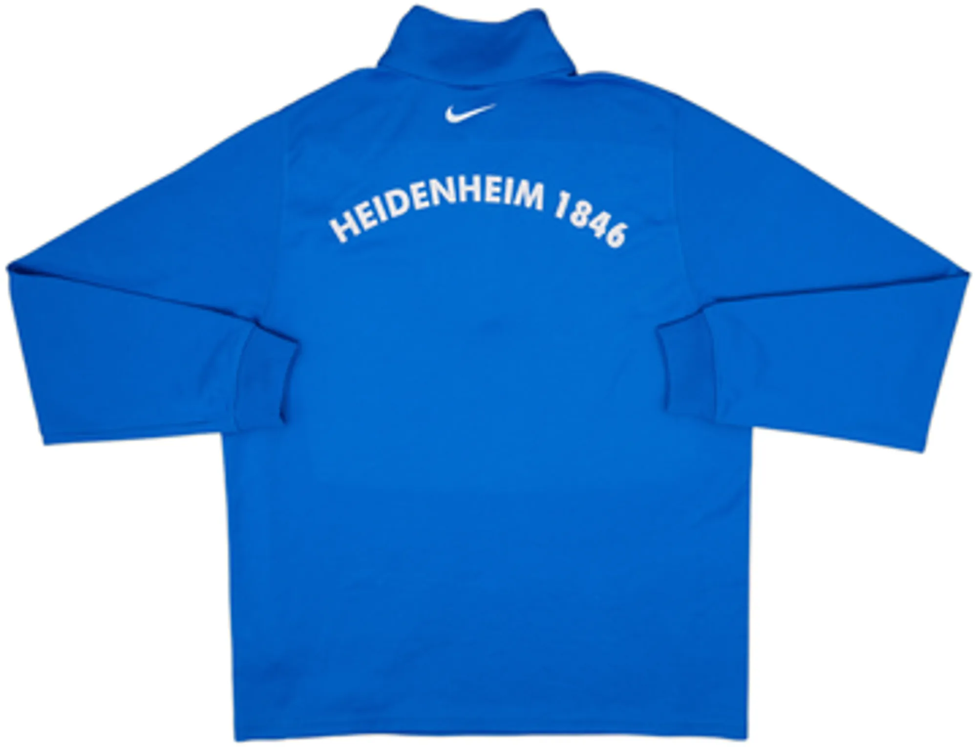 2007-08 Heidenheim Player Issue Nike 1/4 Zip Drill Top - 6/10 - (L)