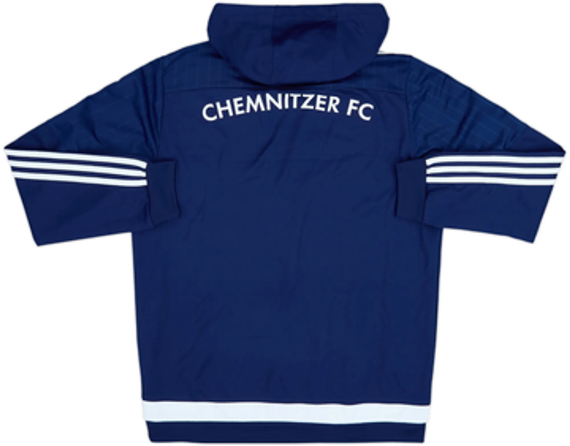 2016-17 Chemnitzer Player Issue adidas Hooded Sweat Top #14 - 8/10 - (M)