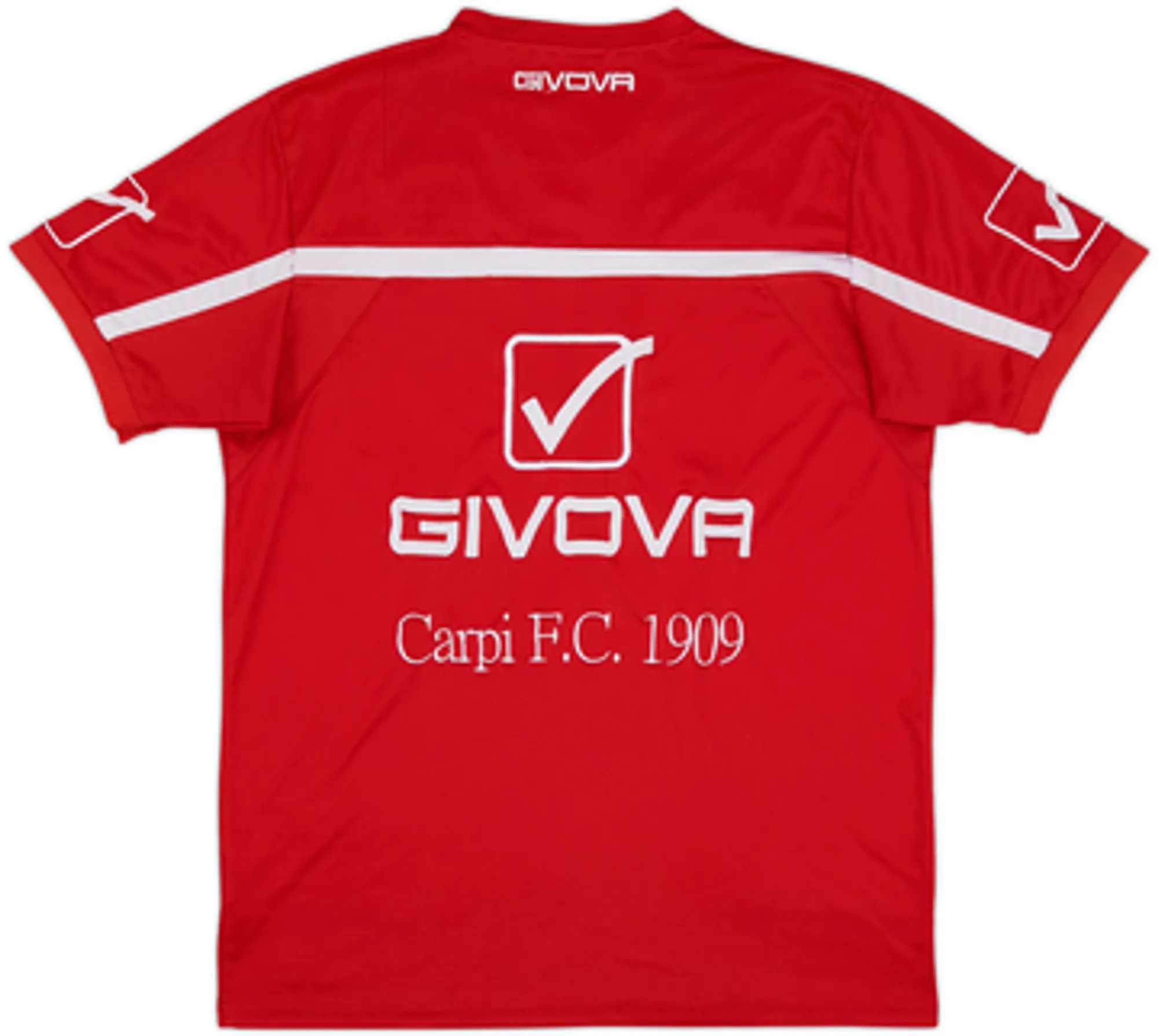 2015-16 Carpi Givova Player Issue Training Shirt #10 - 8/10 - (L)
