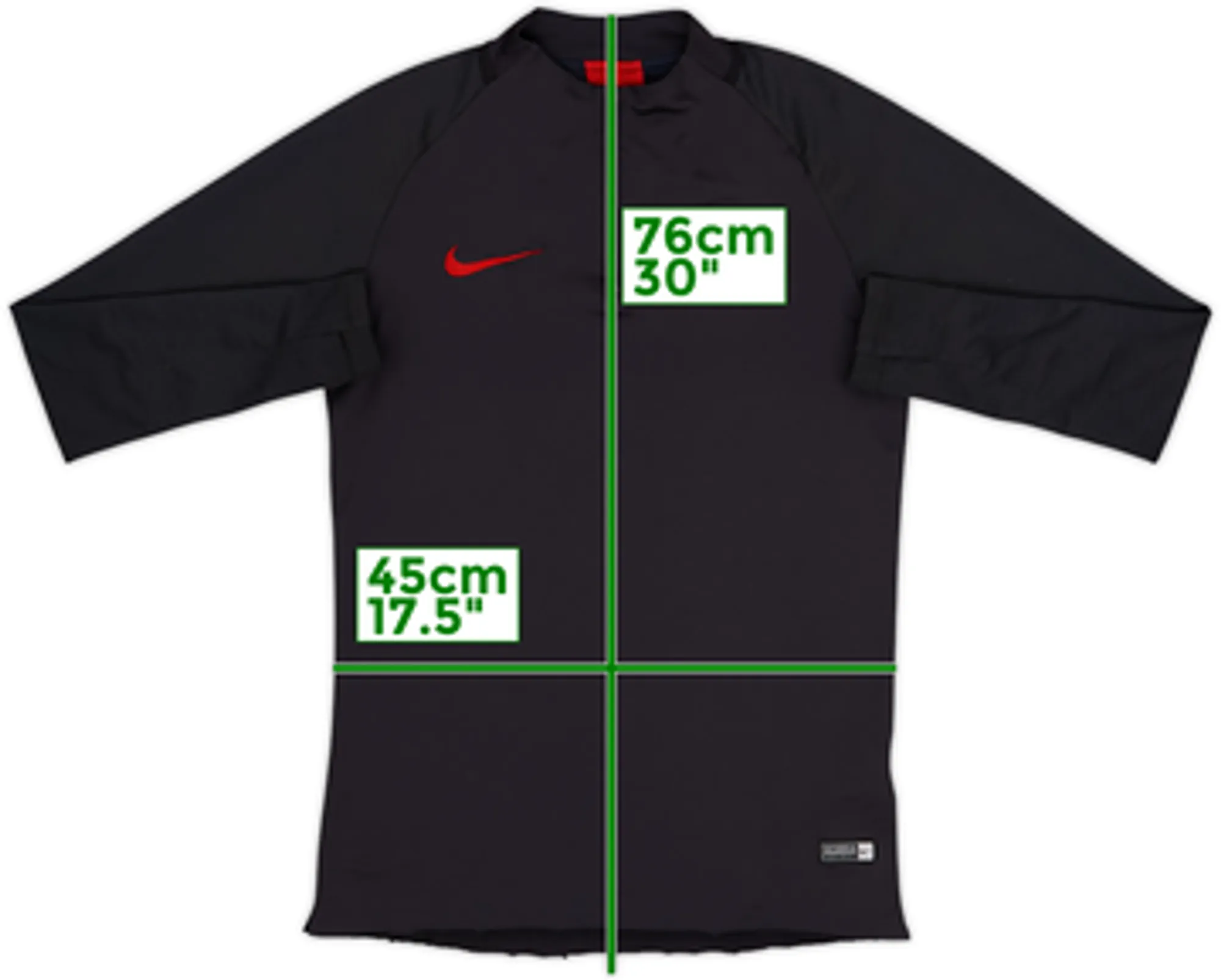 2019-20 Paris Saint-Germain Nike 1/4 Zip Drill Top - 4/10 - (S)