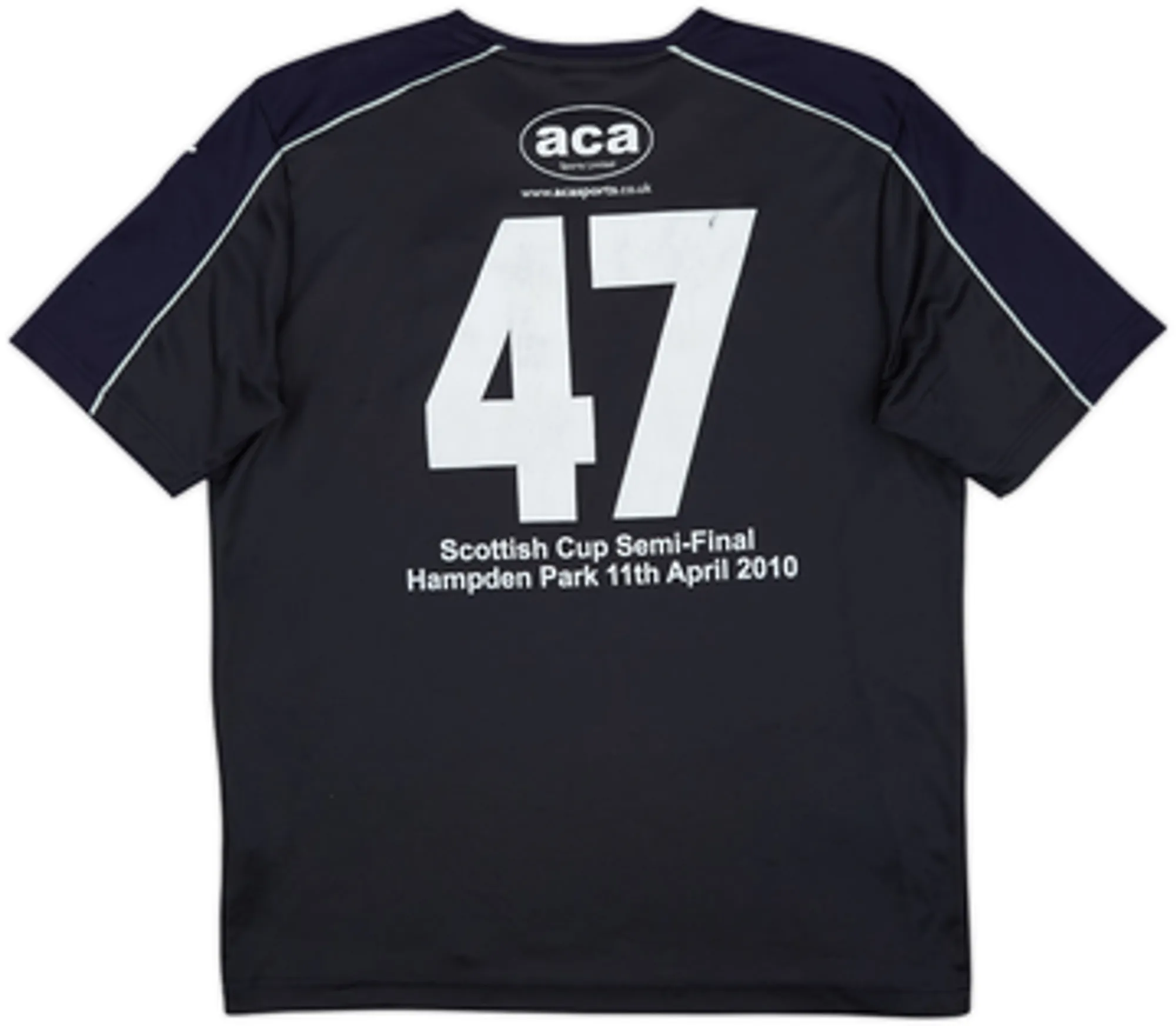 2009-10 Raith Rovers Puma 'Scottish Cup Semi Final' Training Shirt #47 - 8/10 - (M)