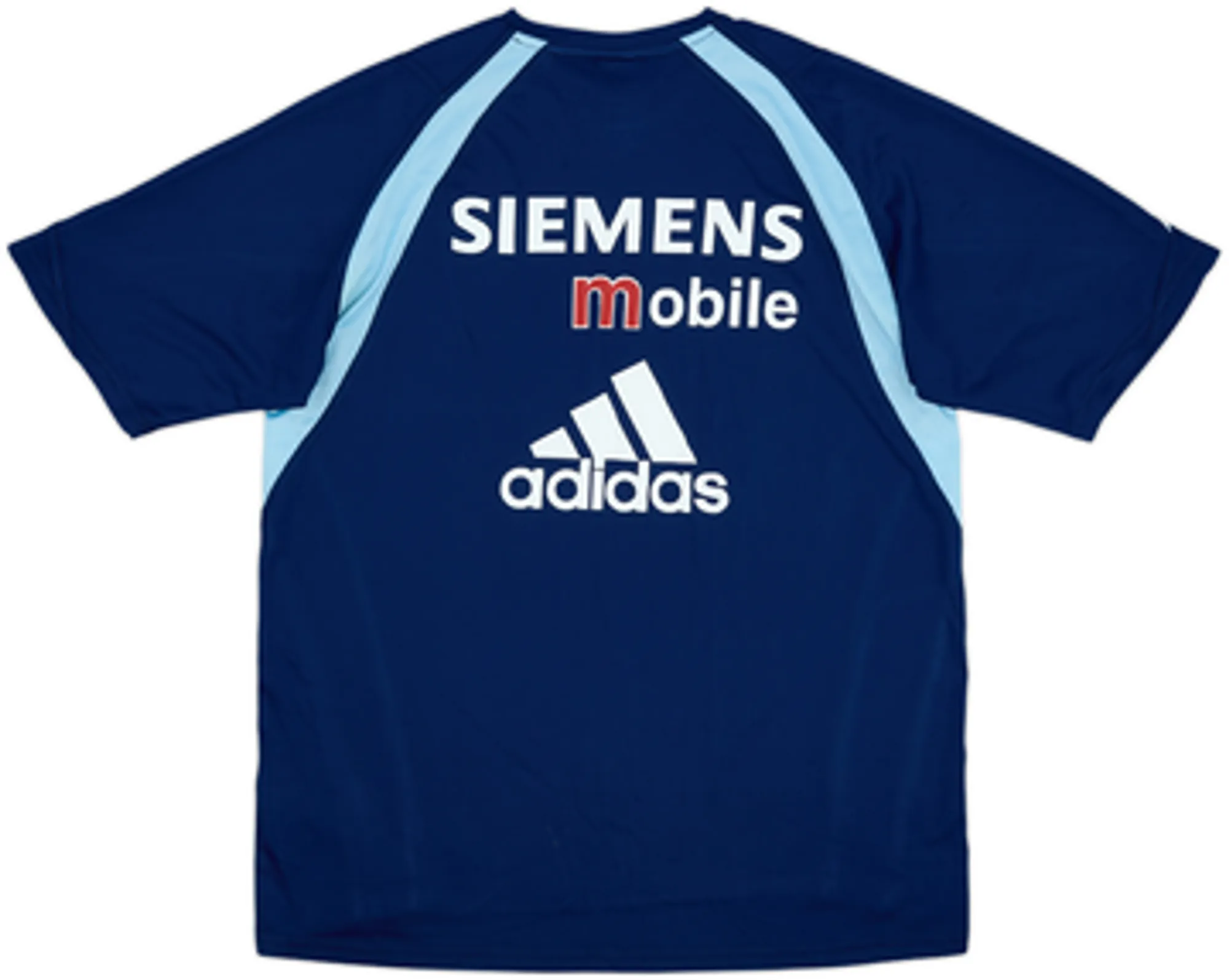 2003-04 Real Madrid Player Issue adidas Training Shirt - 8/10 - (XL)