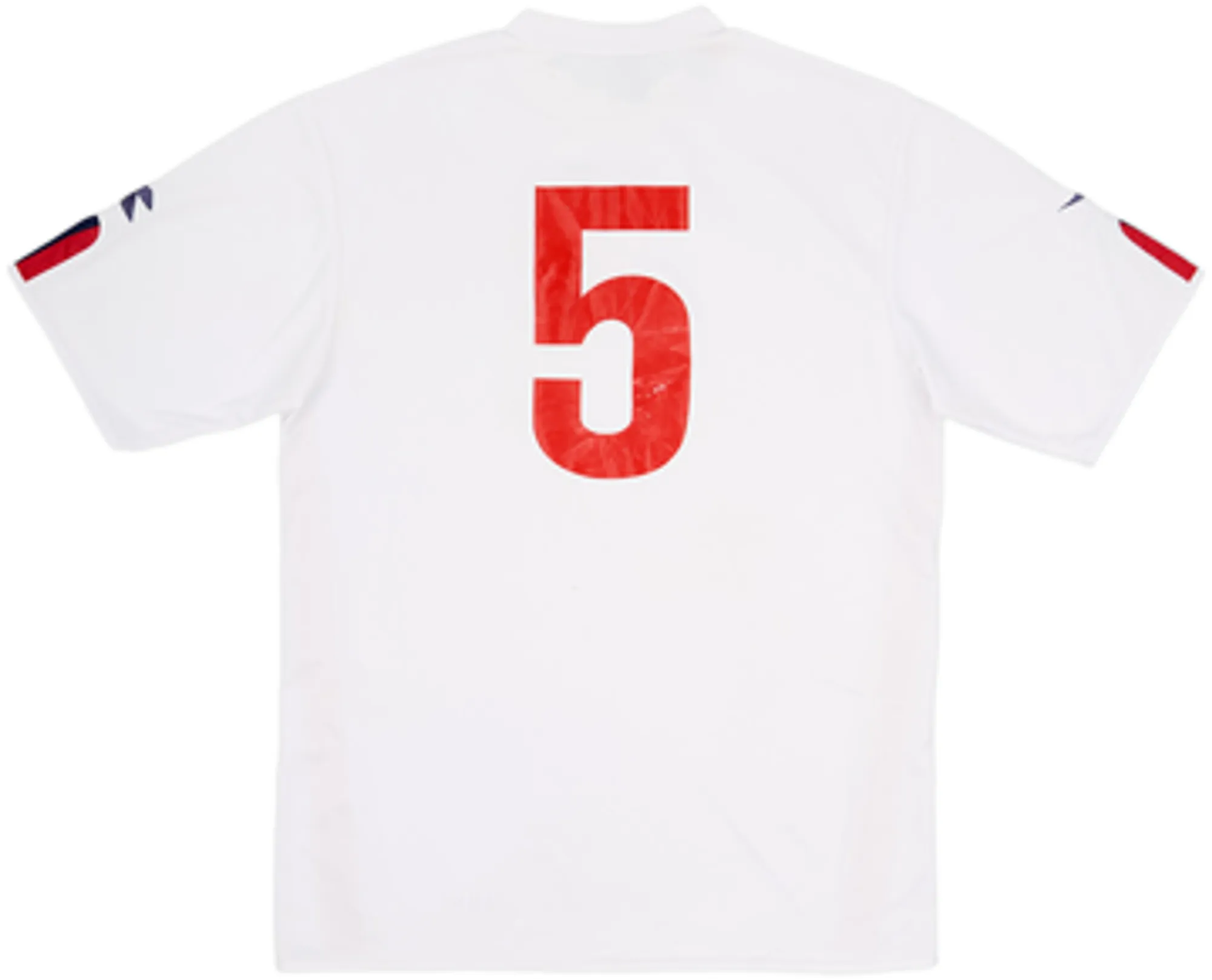 2003-04 Roma Diadora Training Shirt #5 - 6/10 - (XL)