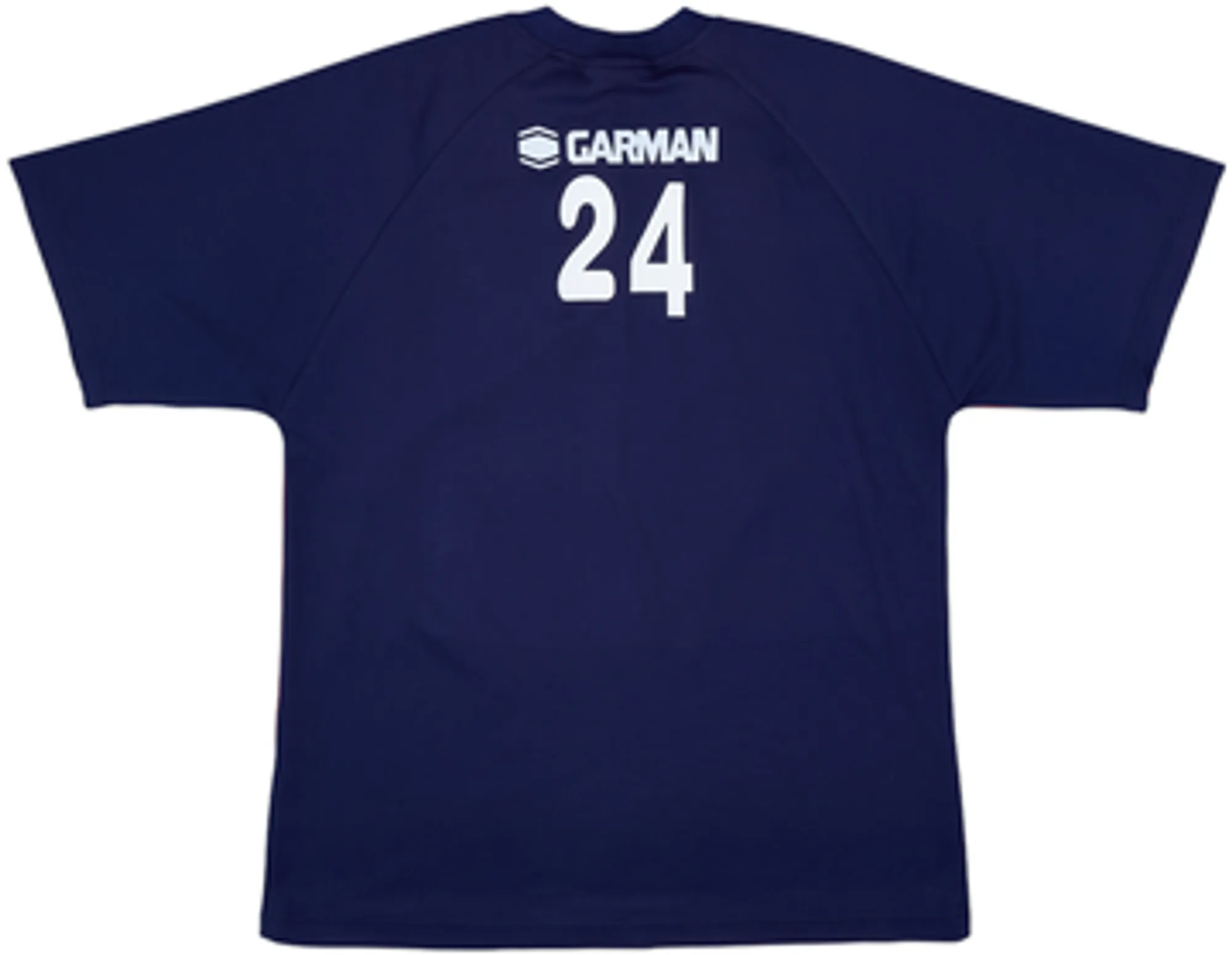 2002-03 Salernitana Garman Player Issue Training Shirt #24 - 8/10 - (XL)