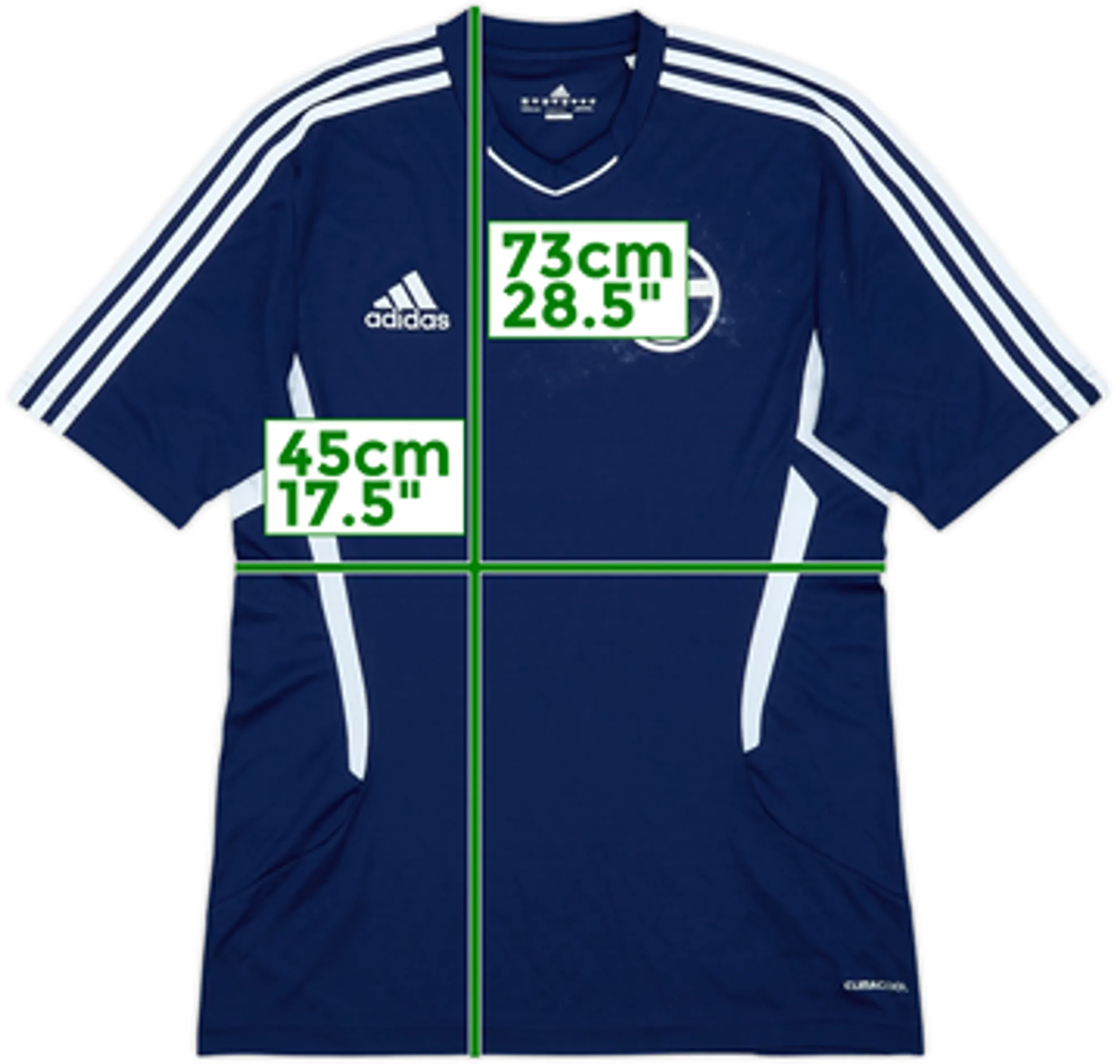 2010-11 Schalke adidas Training Shirt - 4/10 - (S)