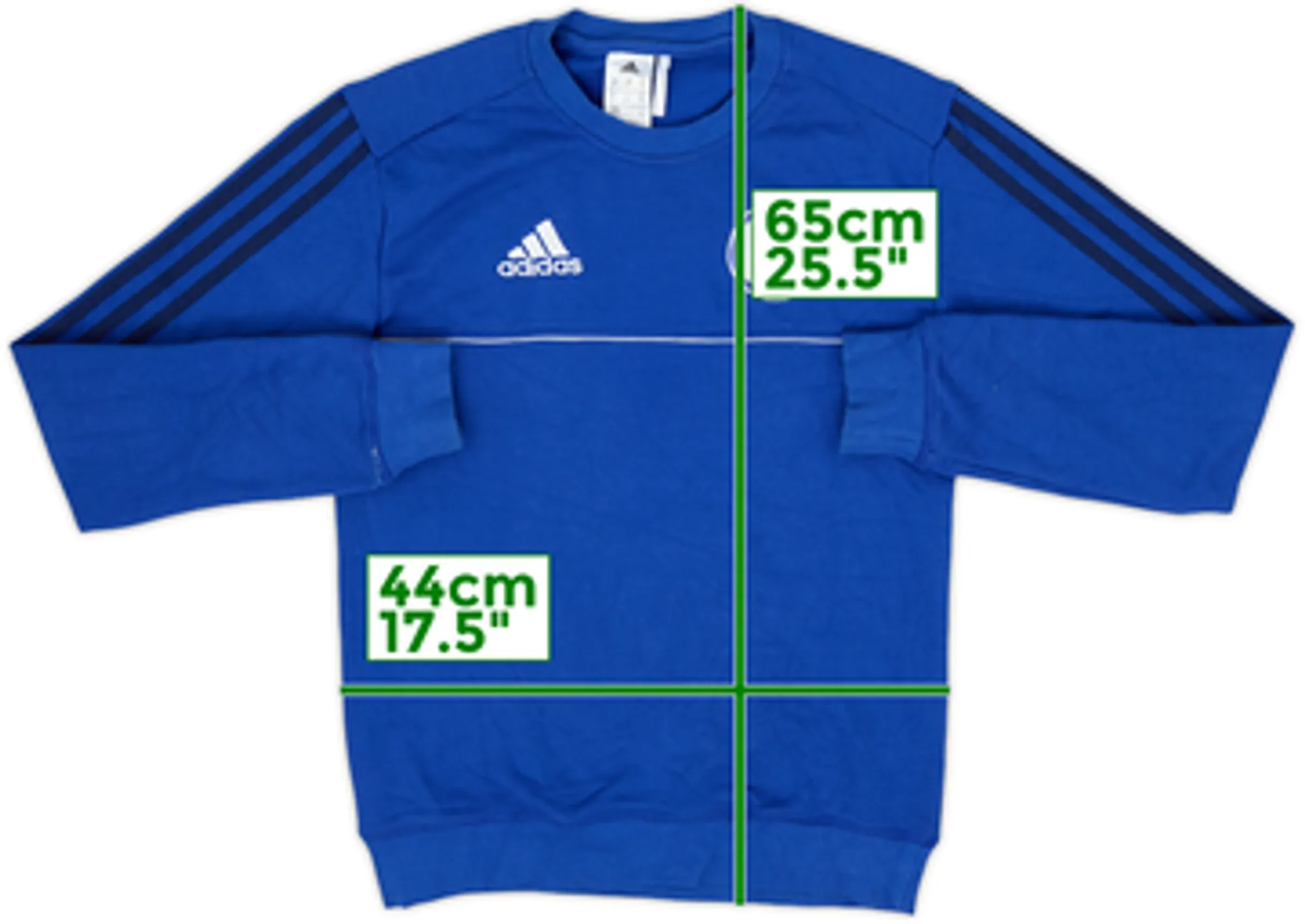 2017-18 Schalke adidas Sweat Top - 9/10 - (XS)