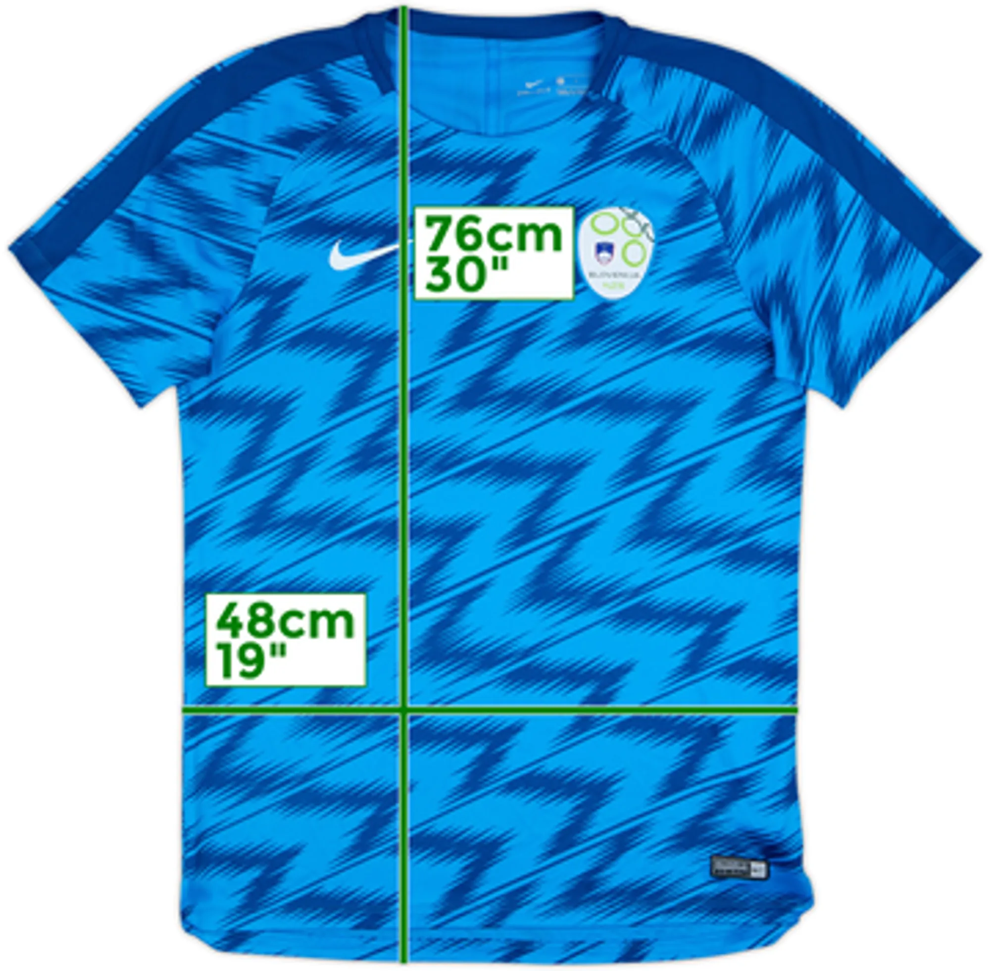 2018-19 Slovenia Nike Training Shirt - 8/10 - (M)