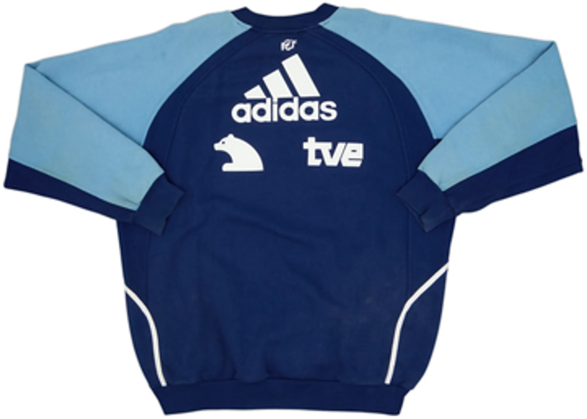 2000-02 Spain Player Issue adidas Sweat Top - 6/10 - (L/XL)