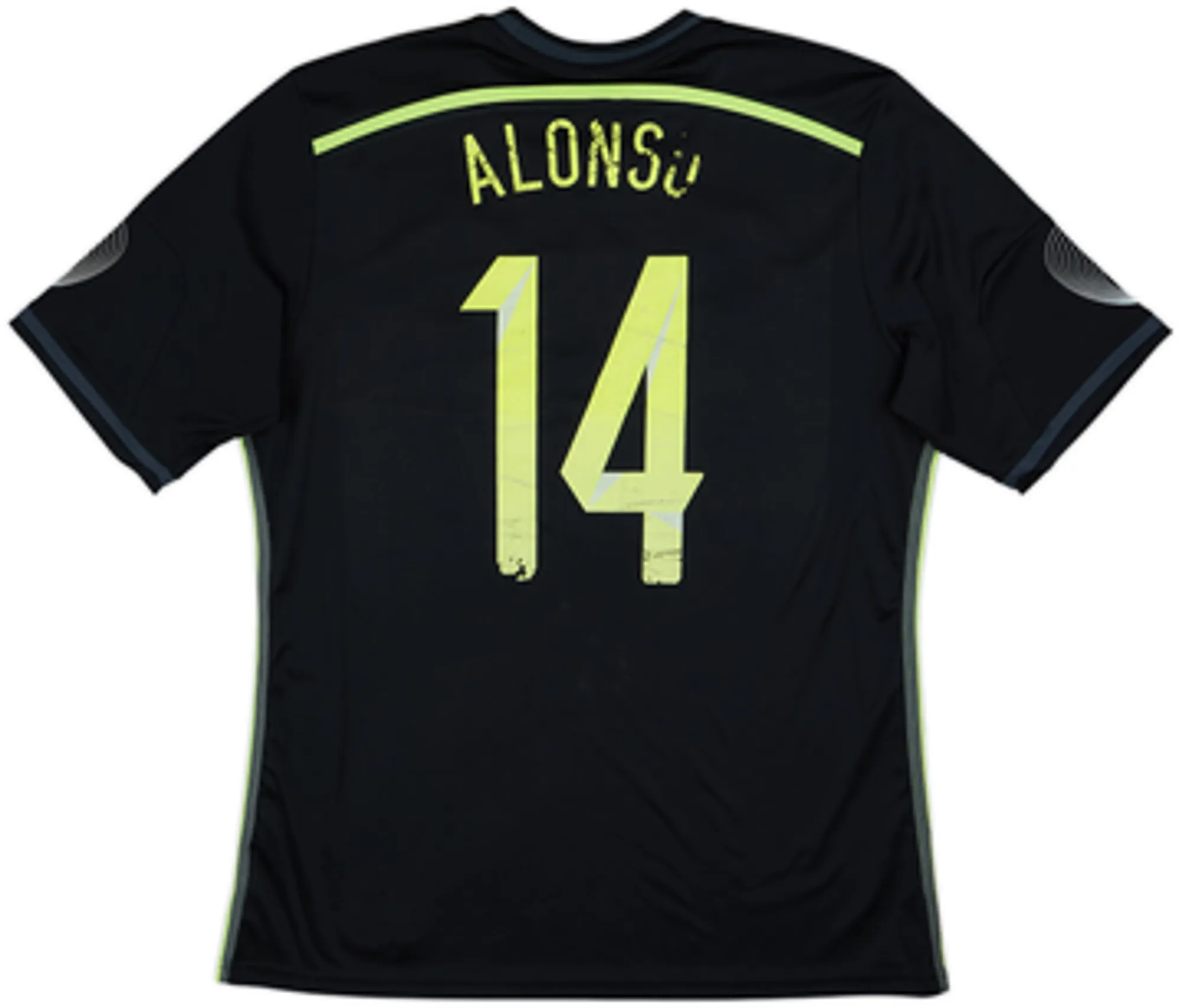 2013-15 Spain Away/Training Shirt Alonso #14 - 5/10 - (L)