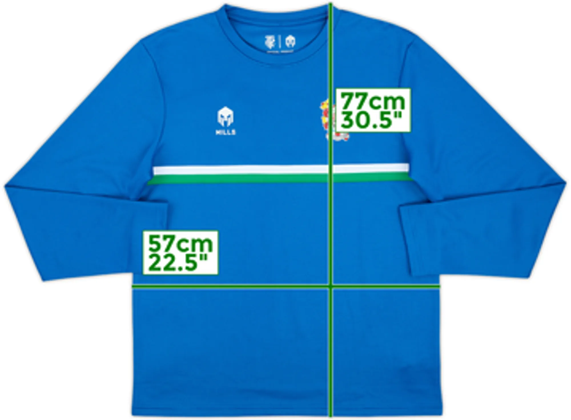 2022-23 Tranmere Rovers Mills Sweat Top - 10/10 - (L)