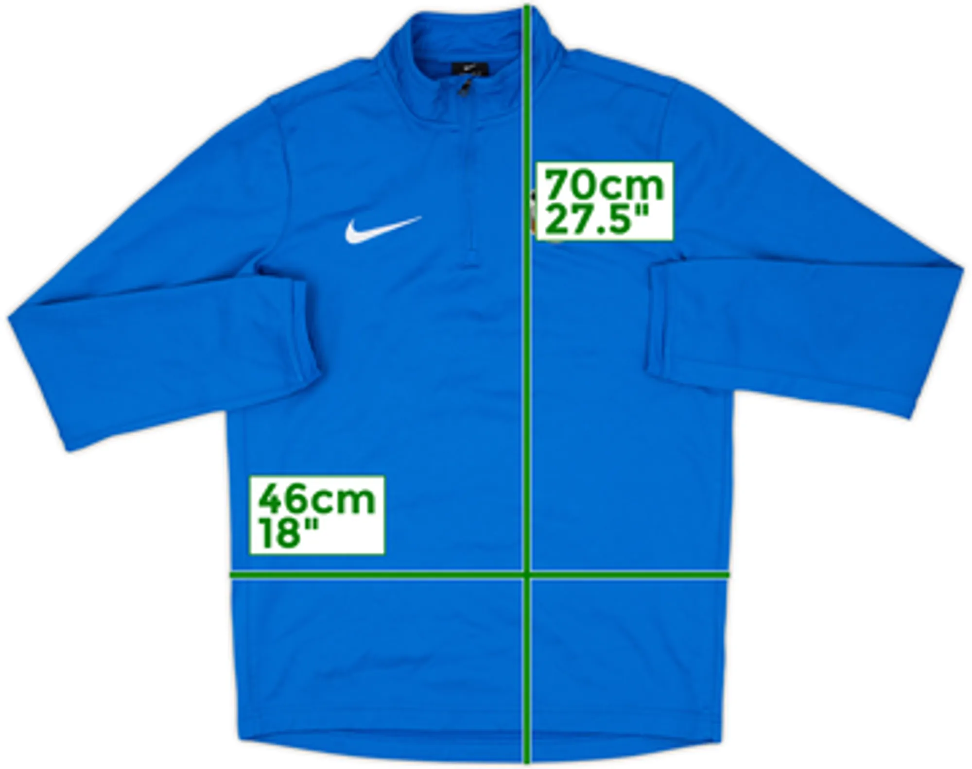 2017-18 Venezia Nike 1/4 Zip Drill Top - 10/10 - (S)