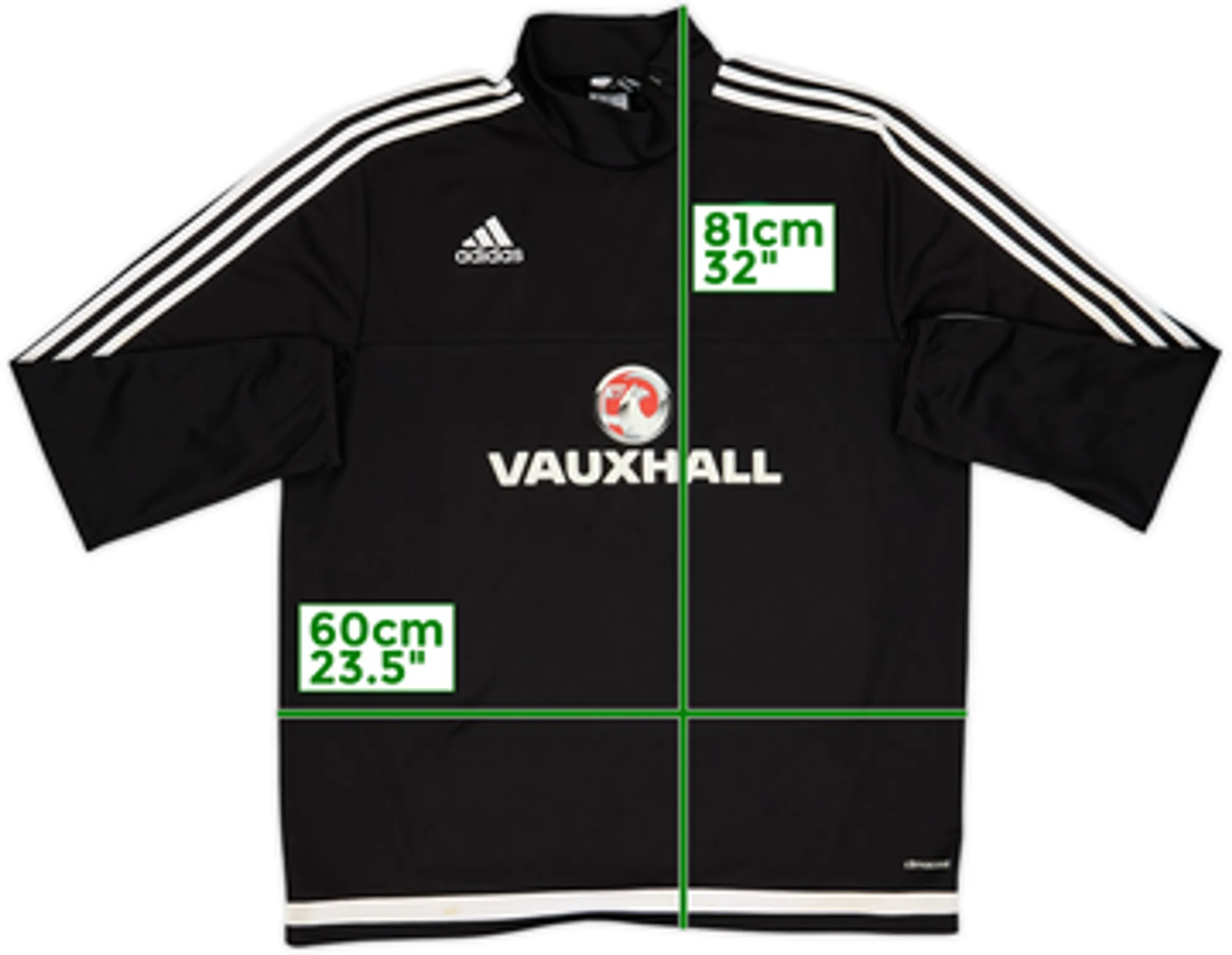 2015-16 Wales adidas 1/4 Zip Drill Top - 7/10 - (XL)