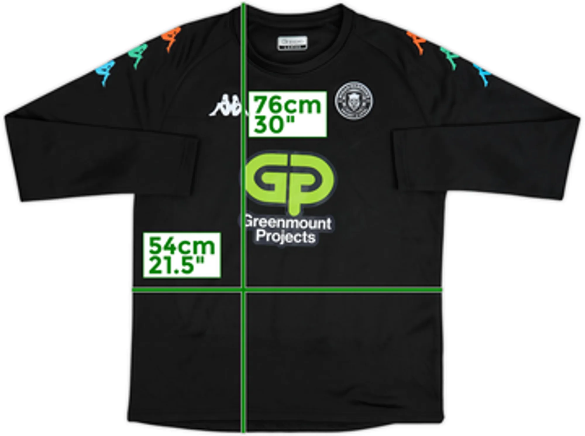 2024-25 Wigan Warriors Kappa Sweat Top - 8/10 - (L)