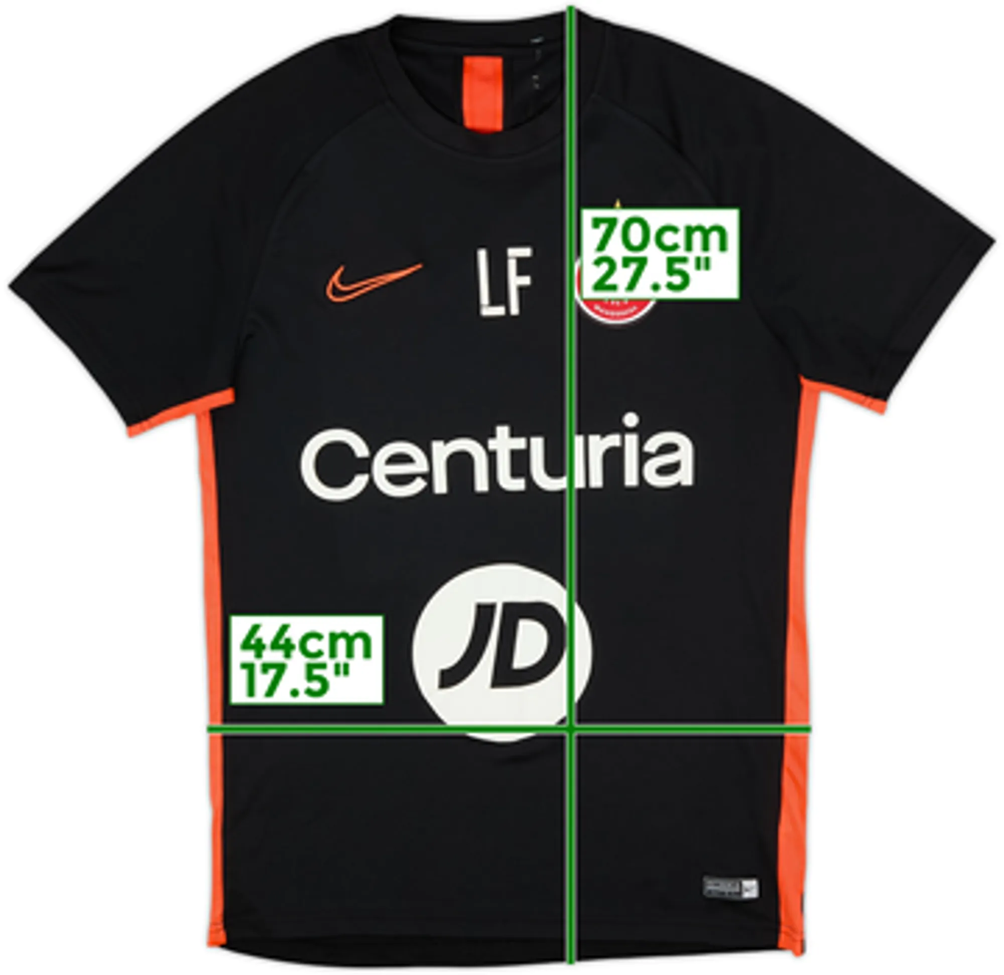 2019 Western Sydney Wanderers Nike Training Shirt LF - 8/10 - (S)