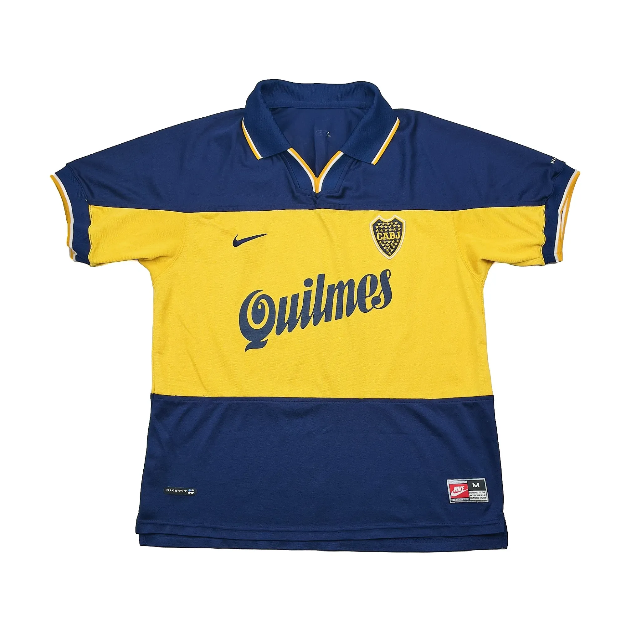1998/00 Boca Juniors Home Shirt (M) Nike | Cult Kits