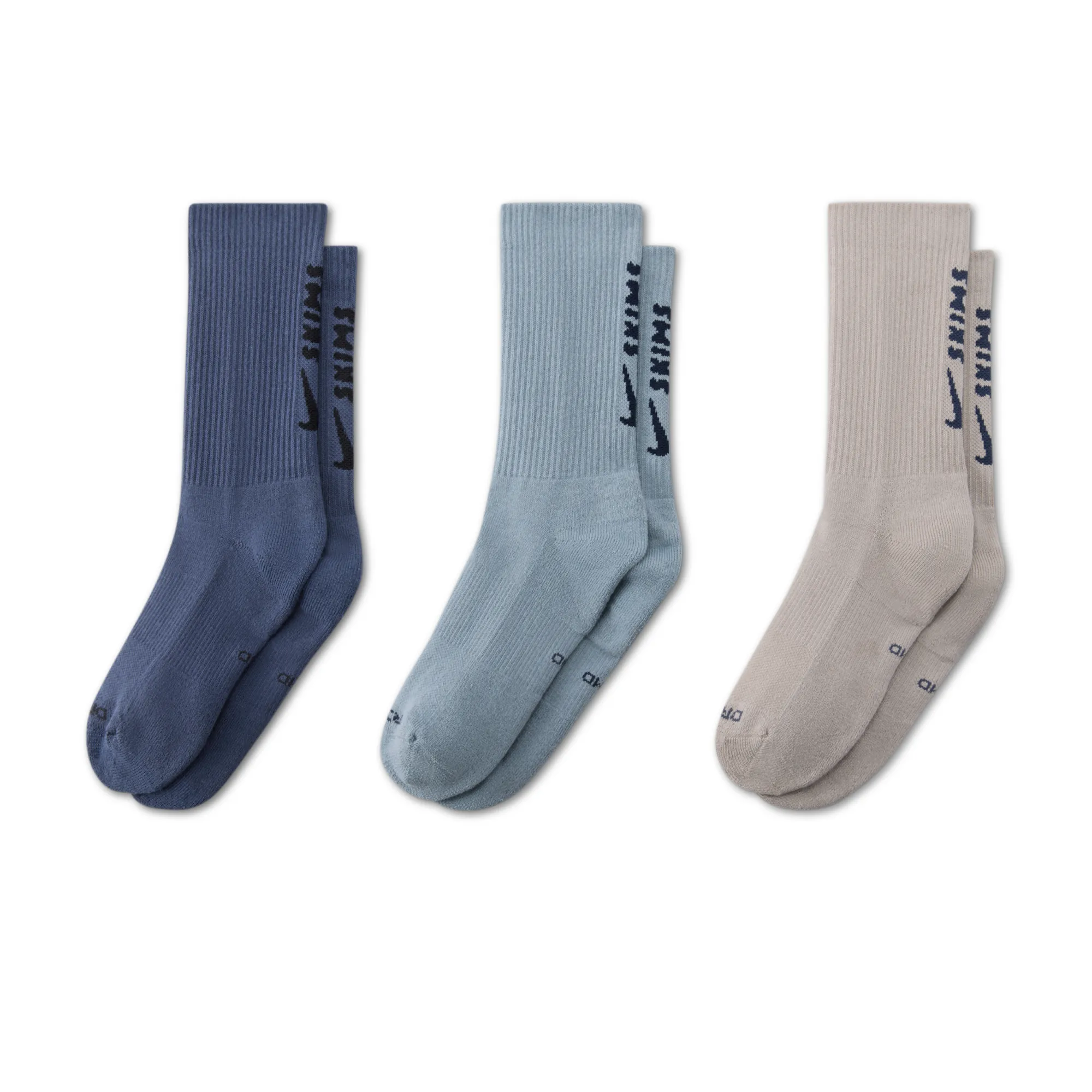 NikeSKIMS Women's Dri-FIT Crew Socks - Blue