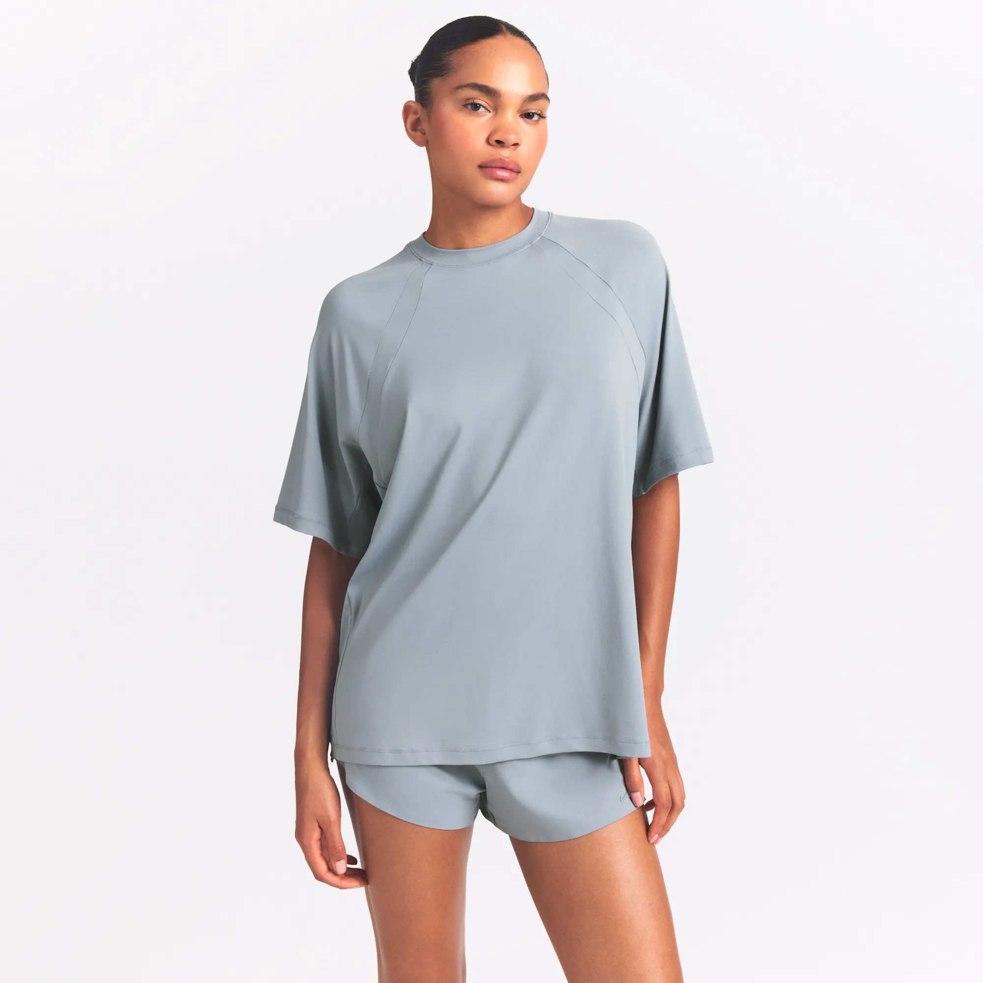 NikeSKIMS Airy Women's Oversized T-Shirt - Black
