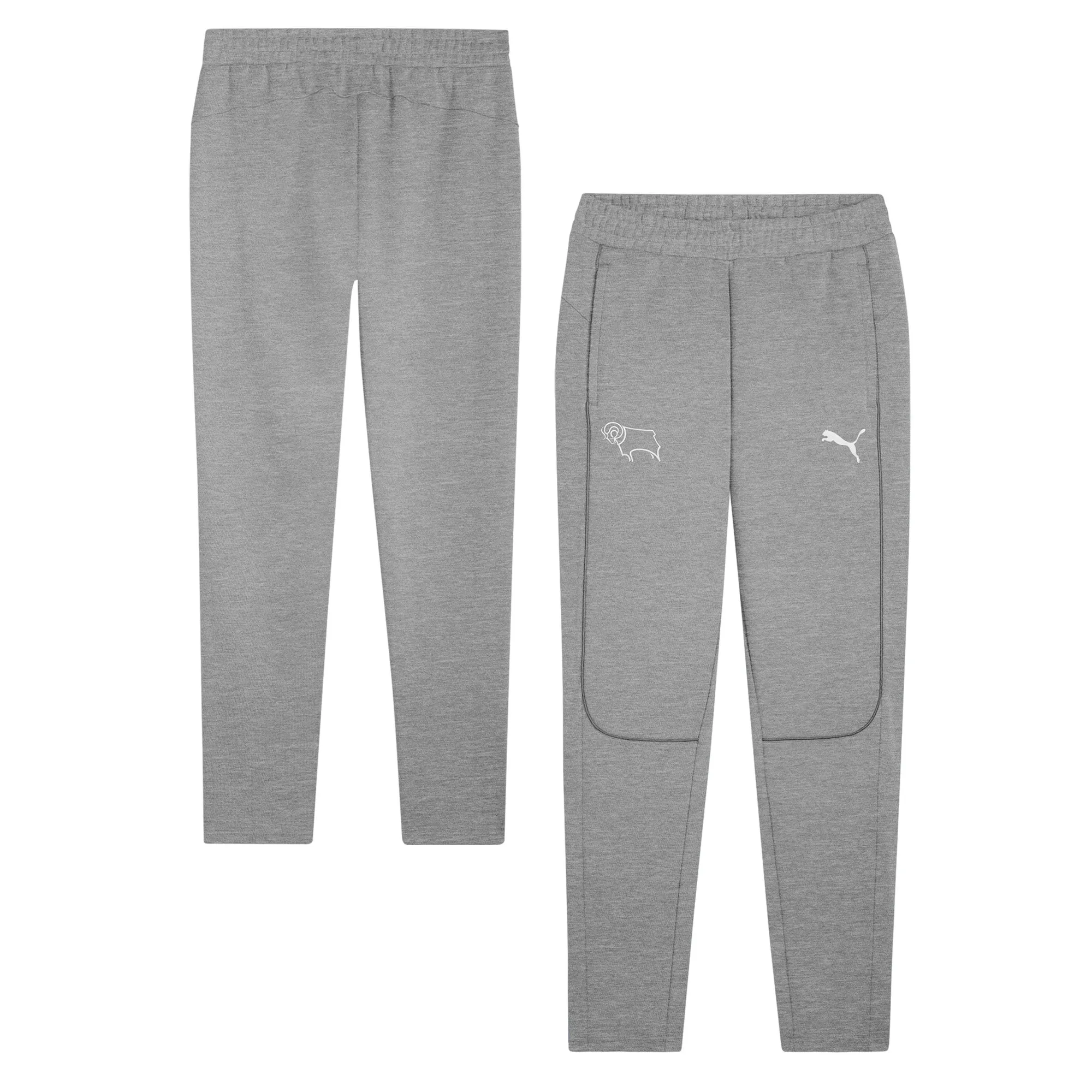 Derby County Puma Casuals Pants - Grey