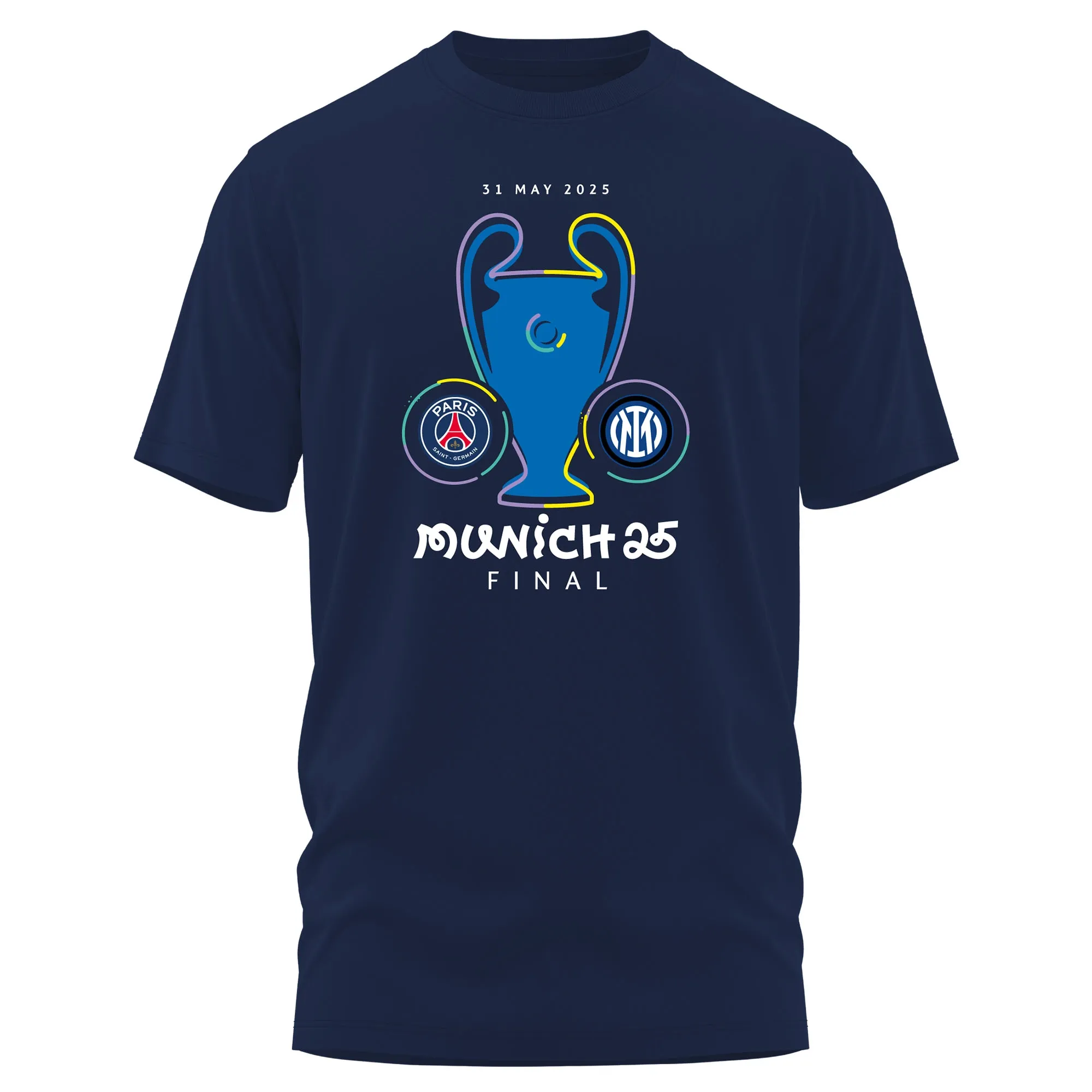 Champions League Final Munich 25 T-Shirt - Navy - Kids