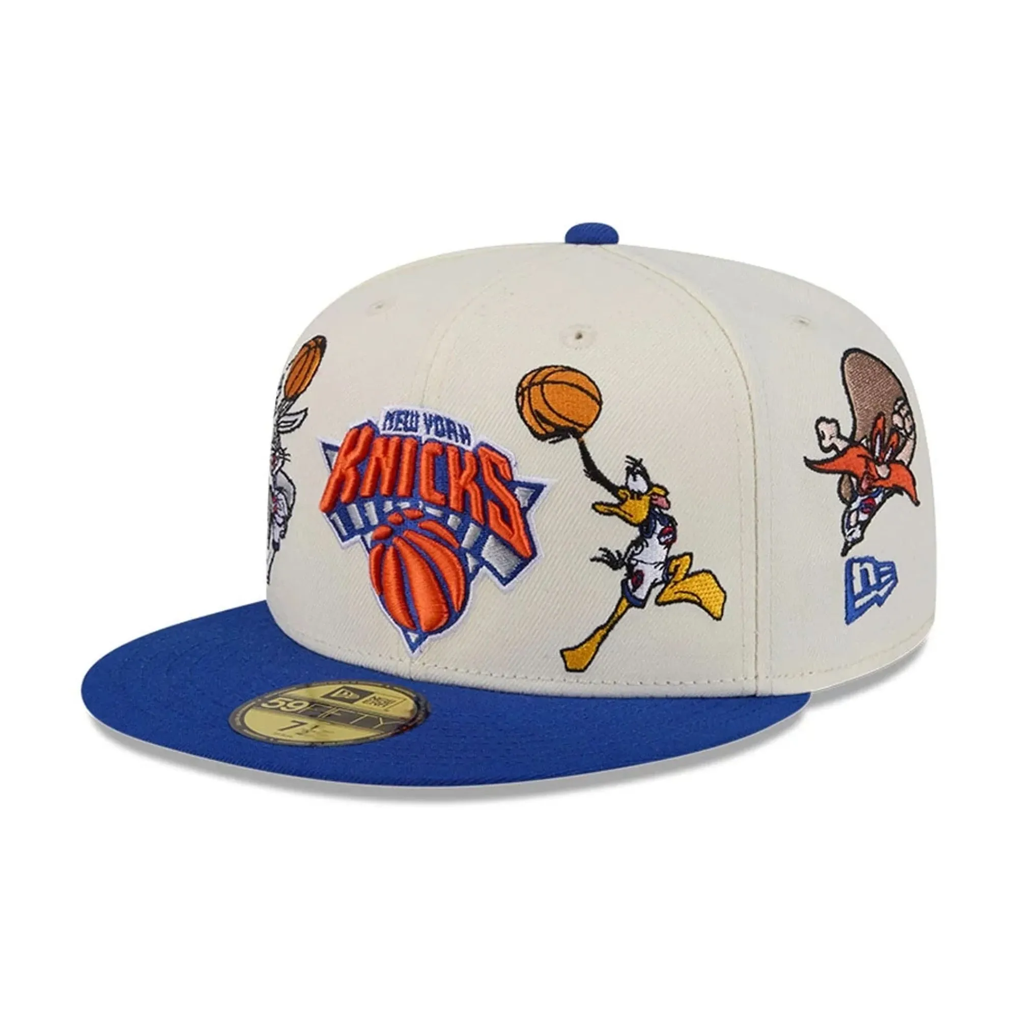 New York Knicks Space Jam Tune Squad White 59FIFTY Fitted Cap New Era Cap adult unisex