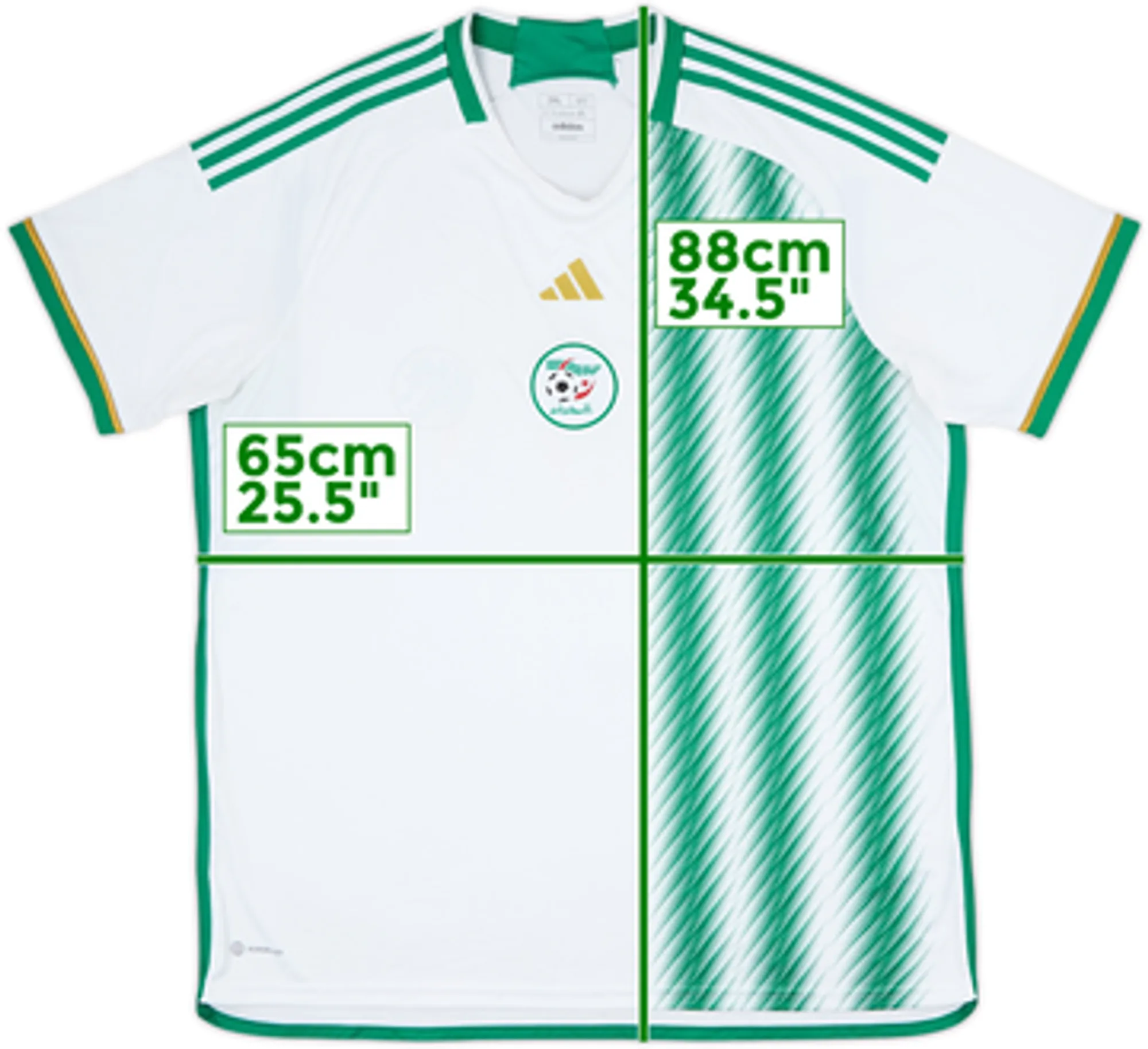 2022-24 Algeria Home Shirt - 6/10 - (XXL)