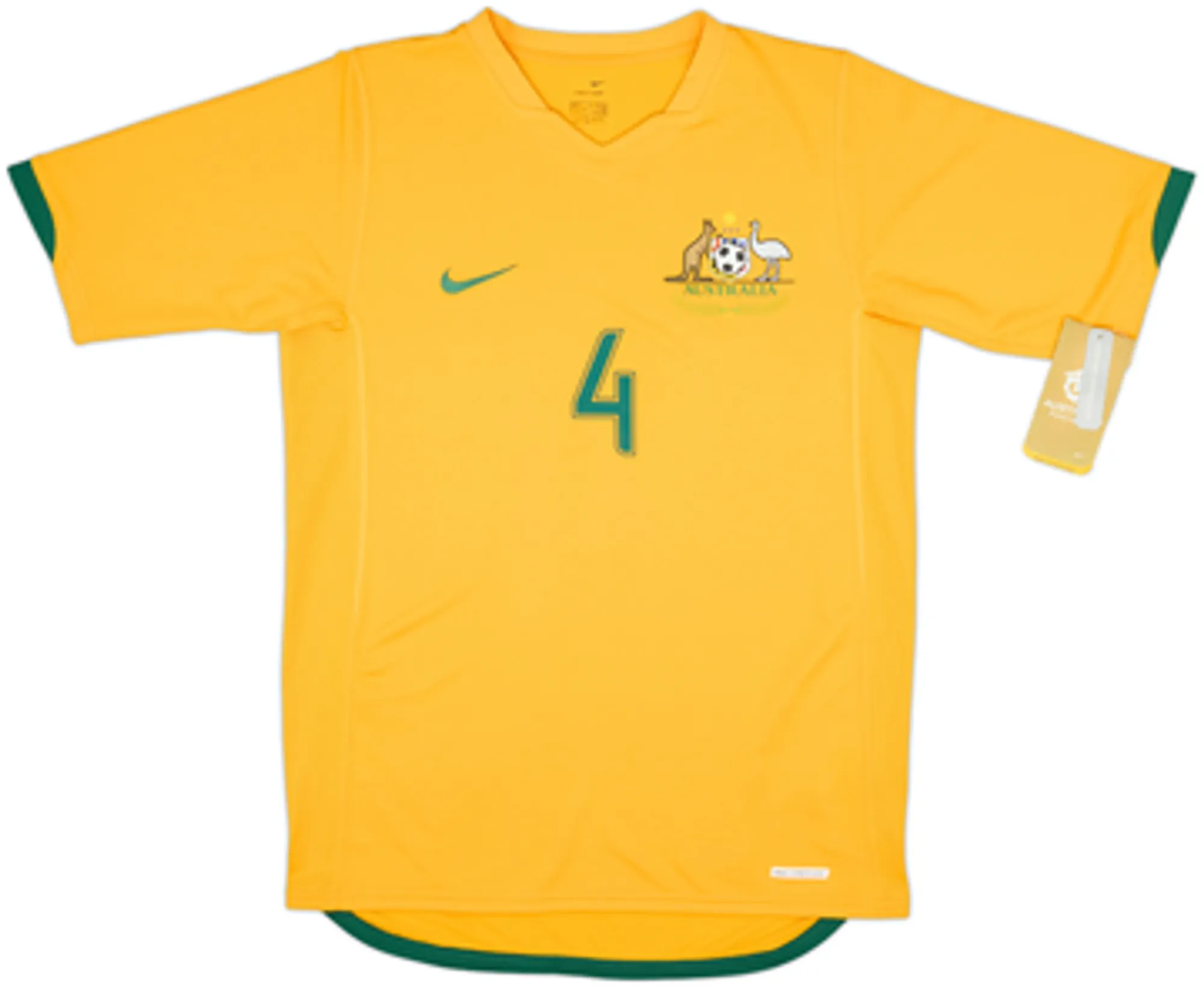 2006-08 Australia Home Shirt Cahill #4 (S)