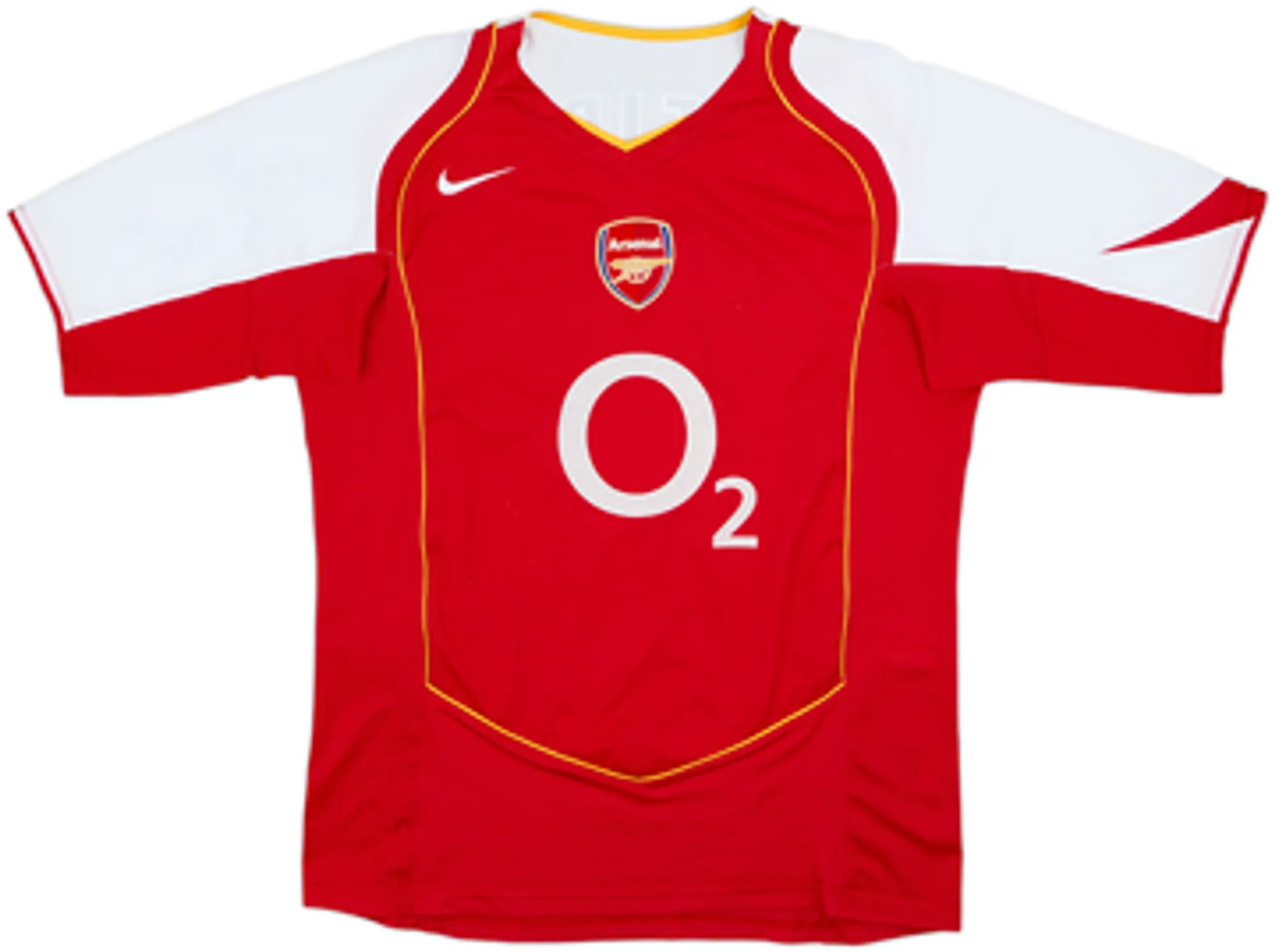 2004-05 Arsenal Home Shirt Vieira #4 - 6/10 - (M)