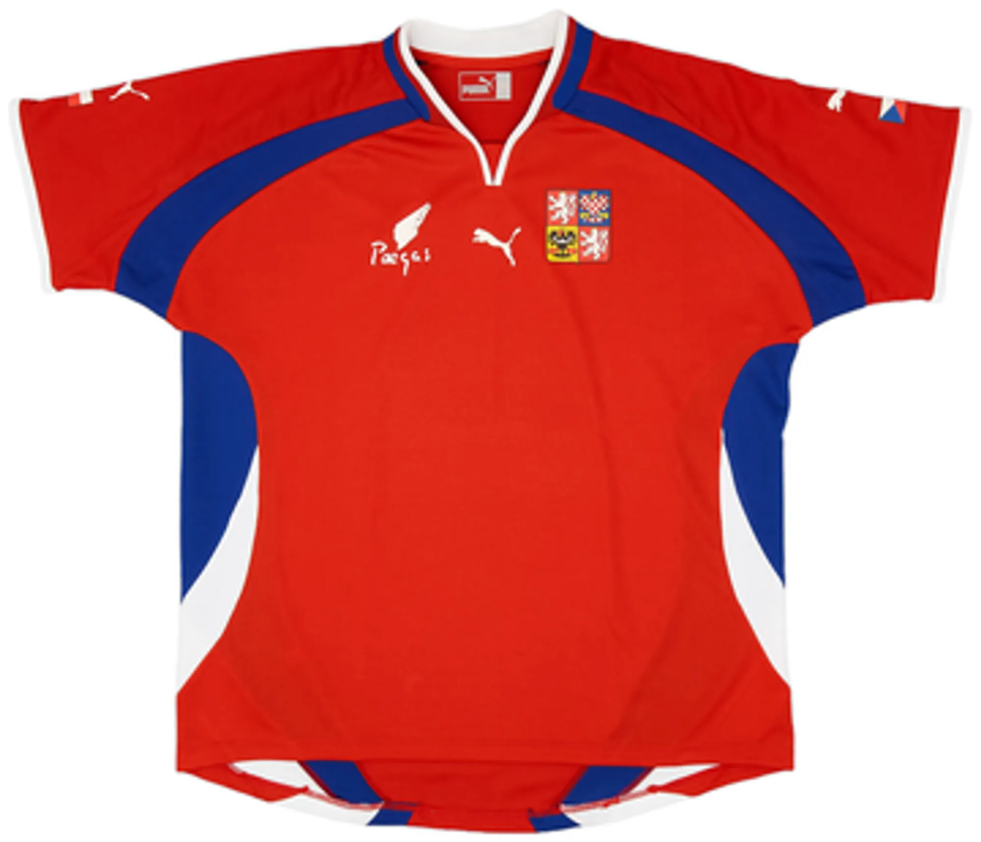 2000-02 Czech Republic Home Shirt EXL