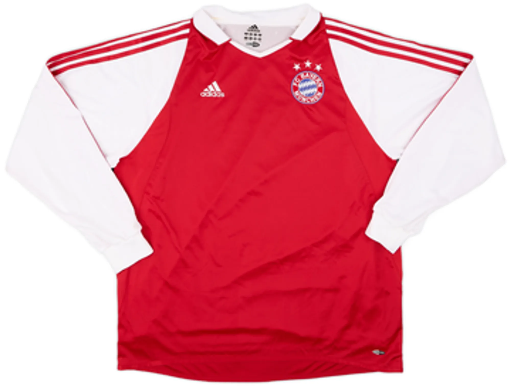 2004-05 Bayern Munich Player Issue Home L/S Shirt Ballack #13 - 9/10 - (XL)