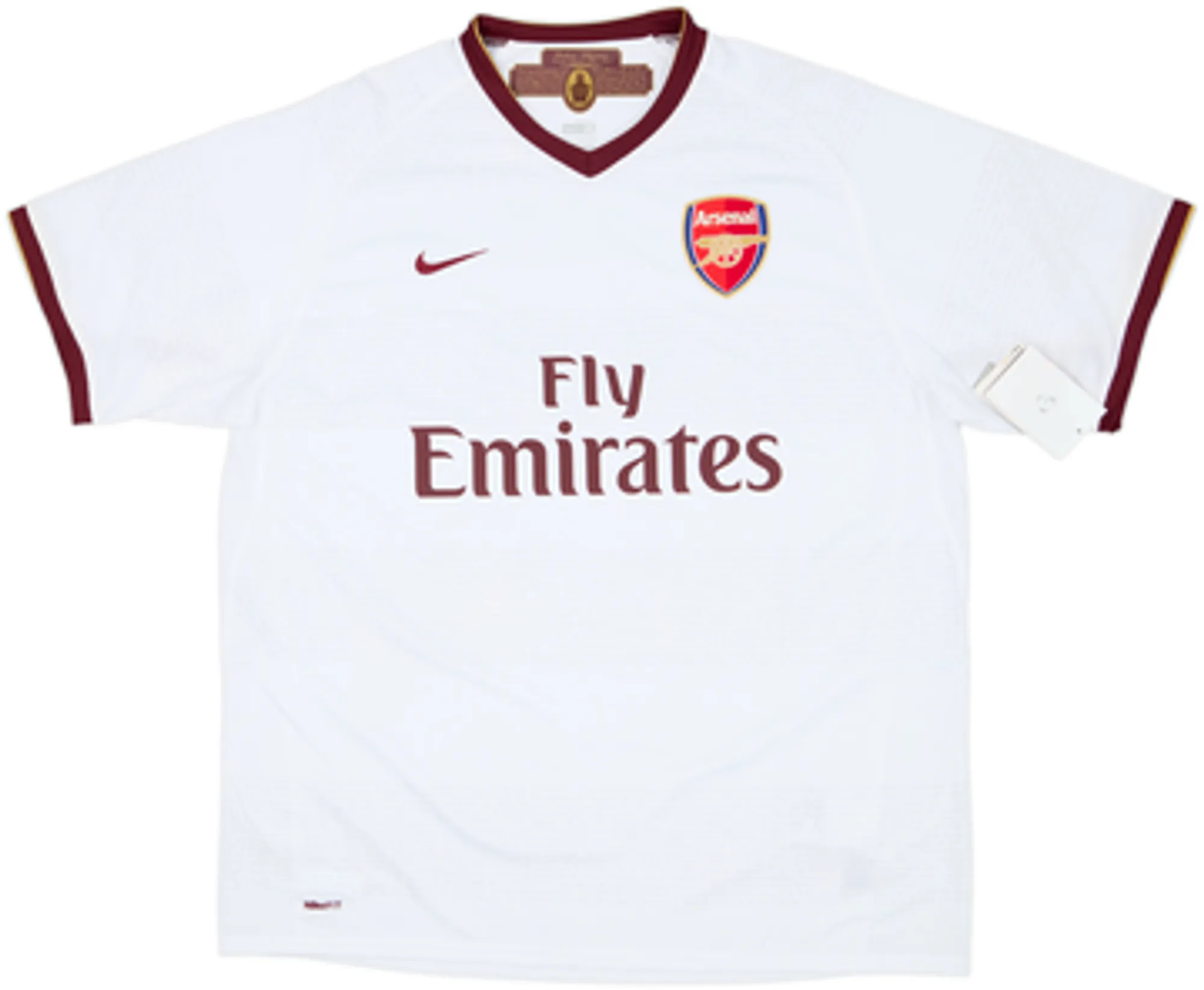 2007-08 Arsenal Away Shirt Gilberto #19 (XL)