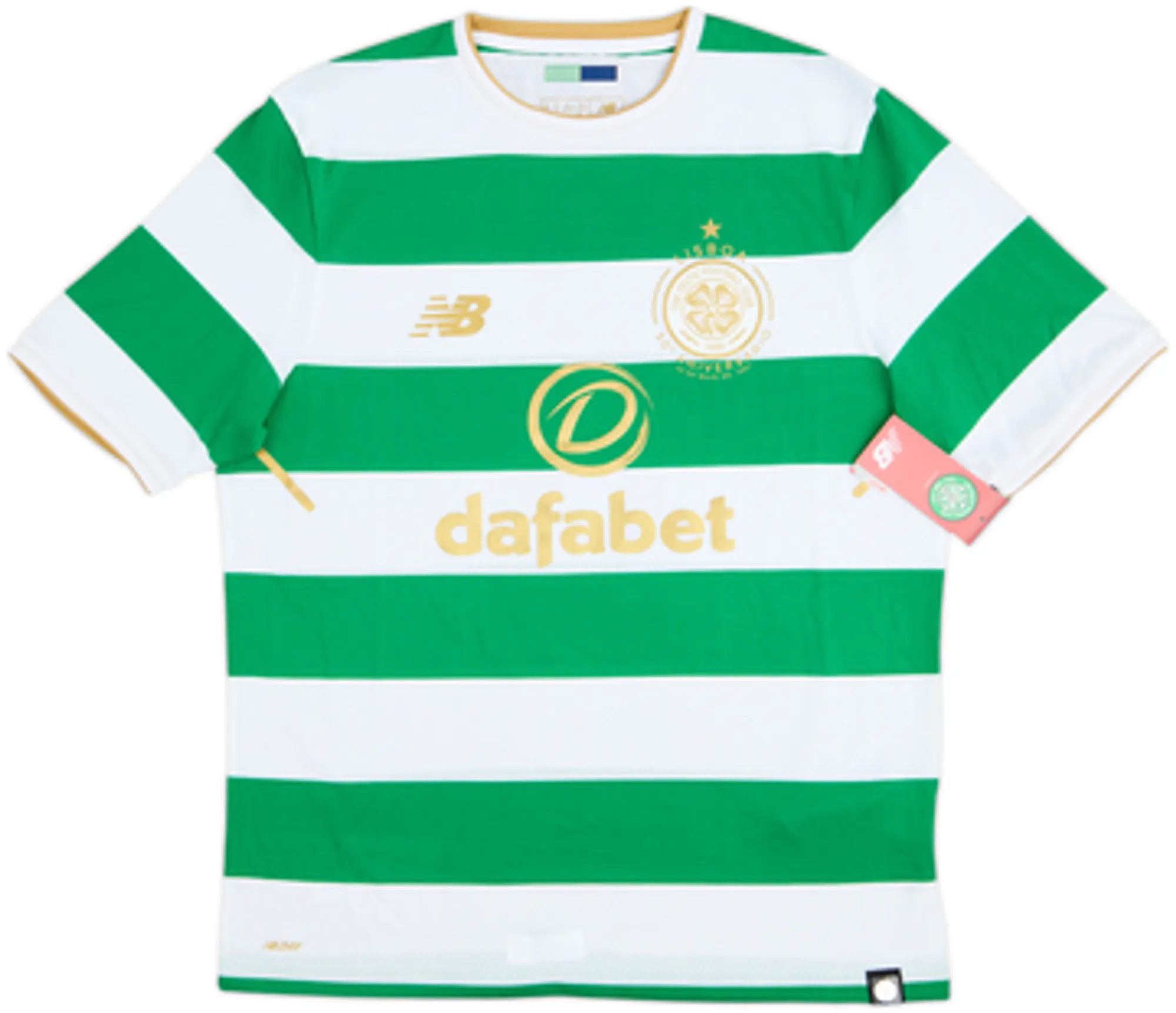 2017-18 Celtic 'Lisbon Lions 50th Anniversary' Home Shirt Dembele #10 (S)