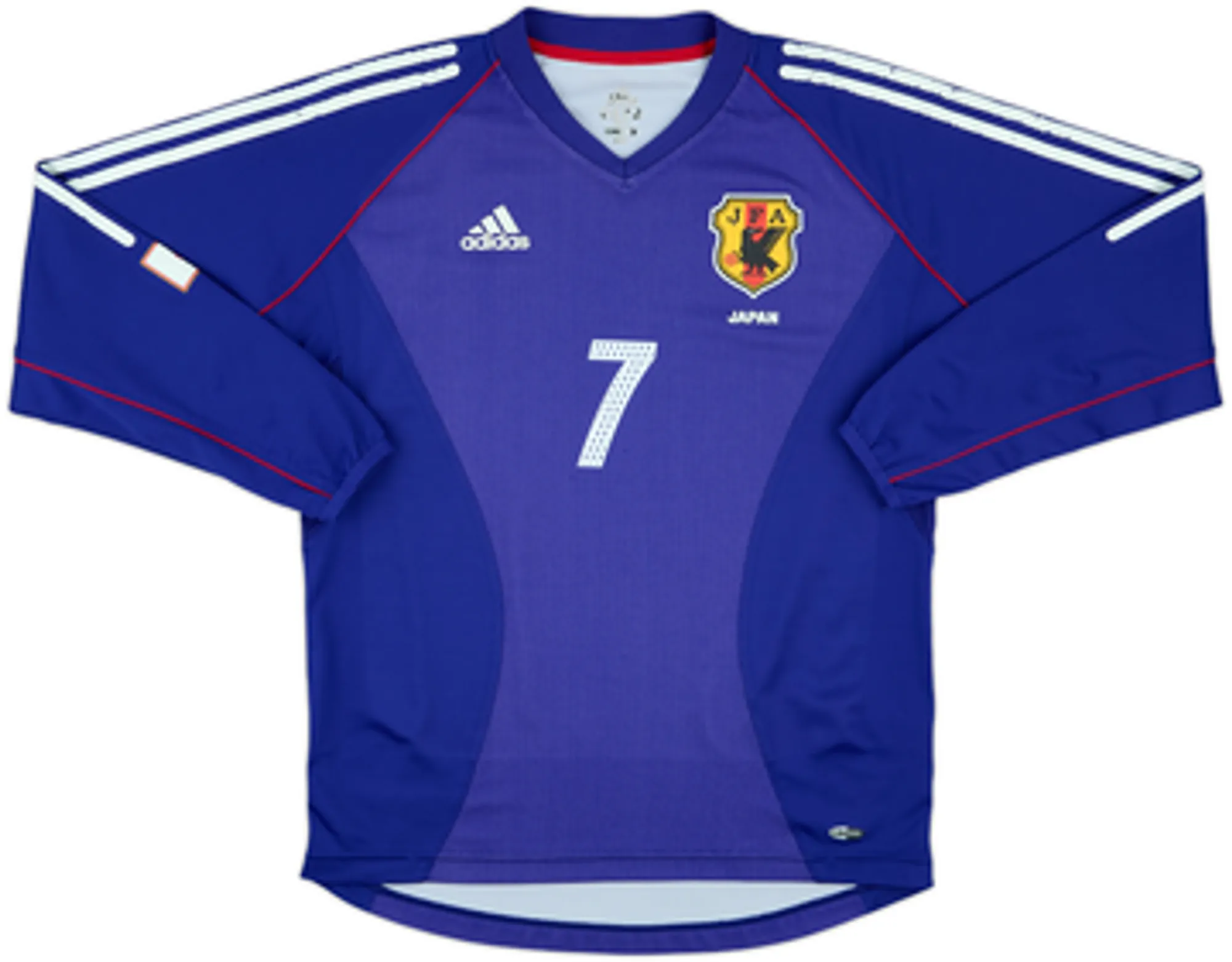 2002-04 Japan Home L/S Shirt Nakata #7 - 6/10 - (L)